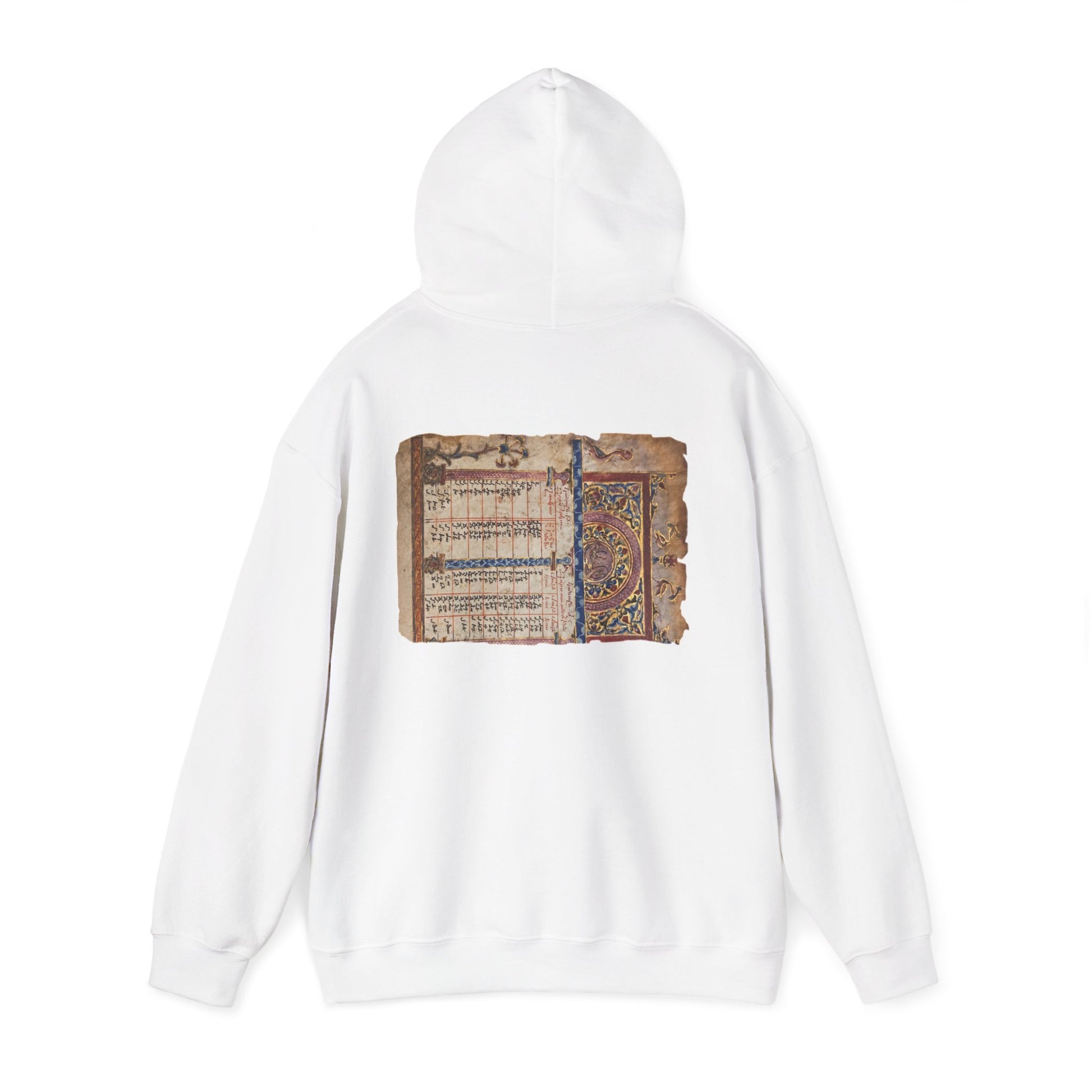 Manuscript of the Ancients Graphic Artistic Hoodie