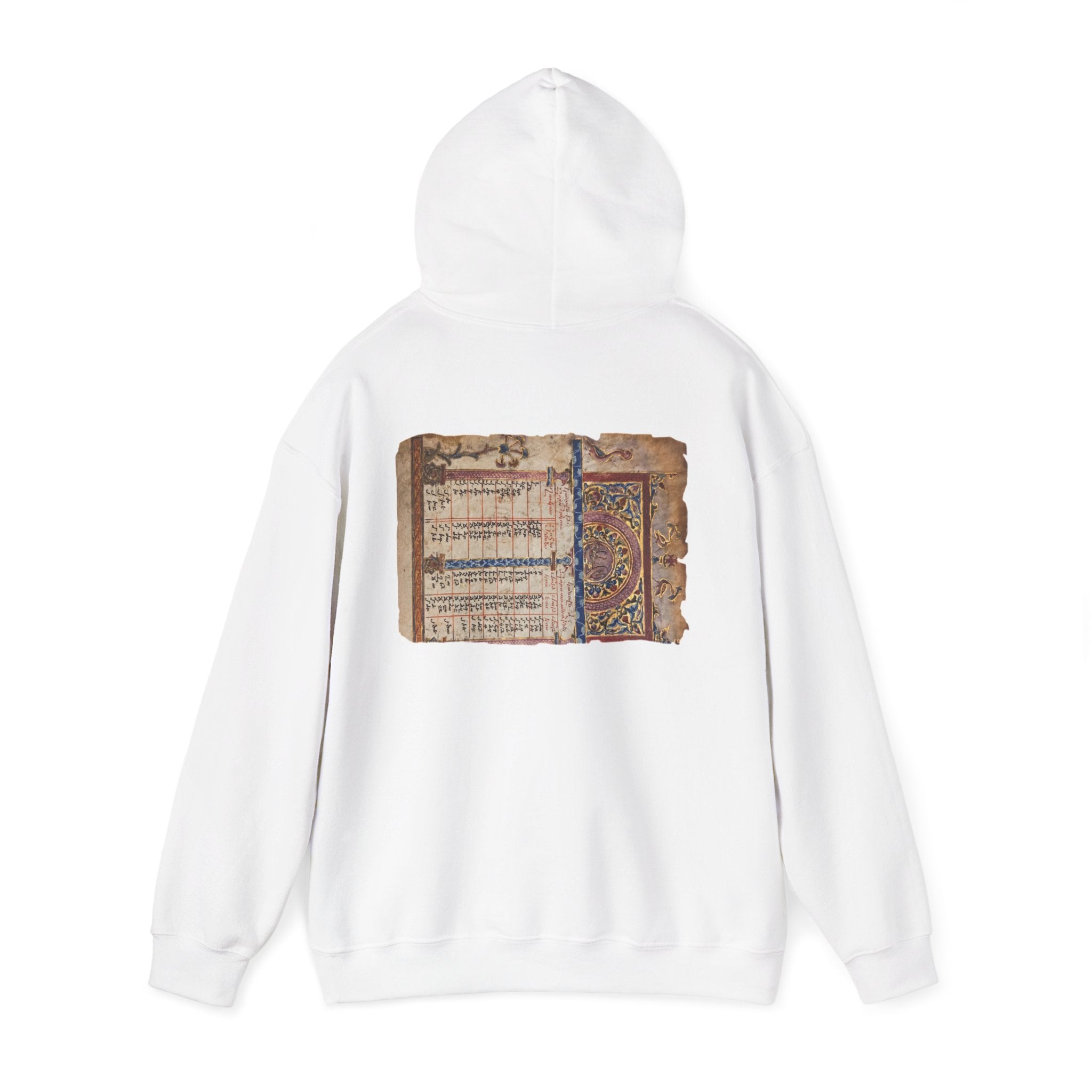 Manuscript of the Ancients Graphic Artistic Hoodie