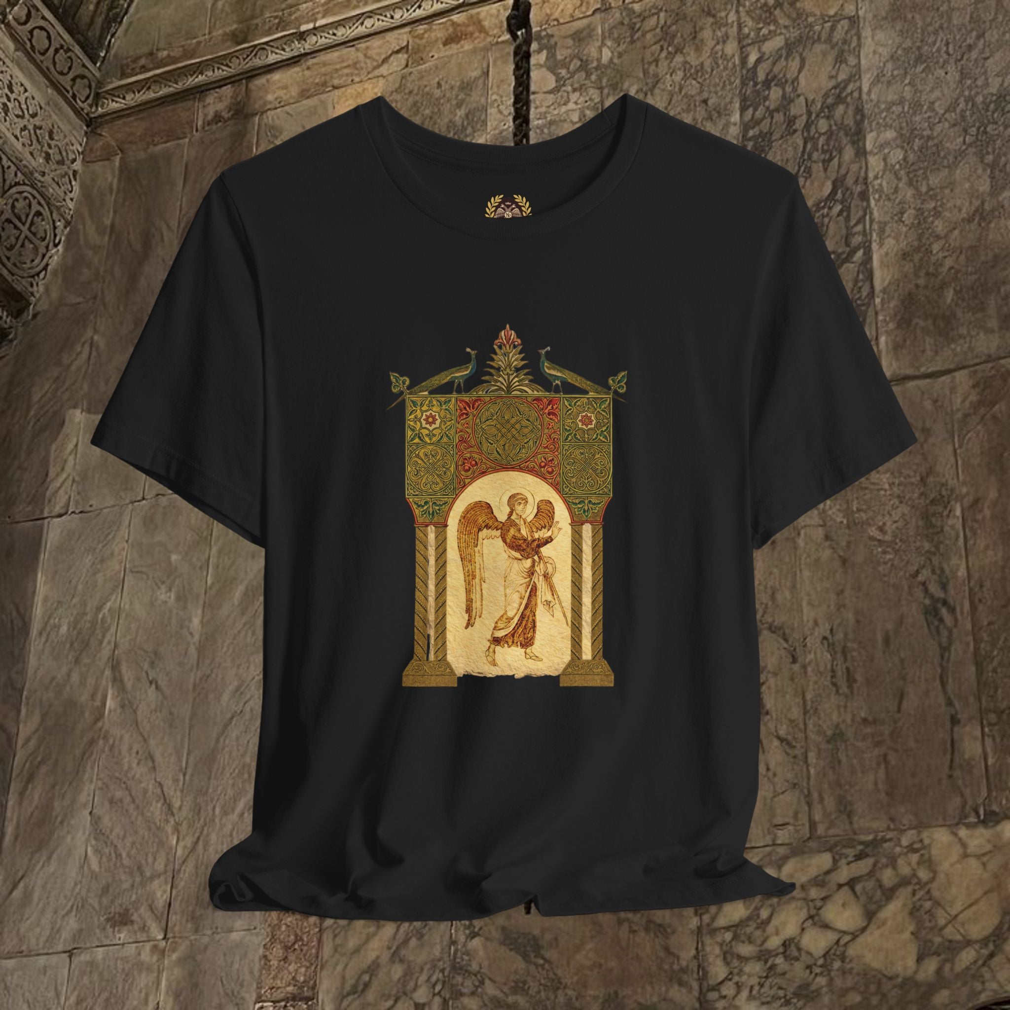 The Guardian's Icon Byzantine Inspired Medieval Inspired Graphic T-Shirt