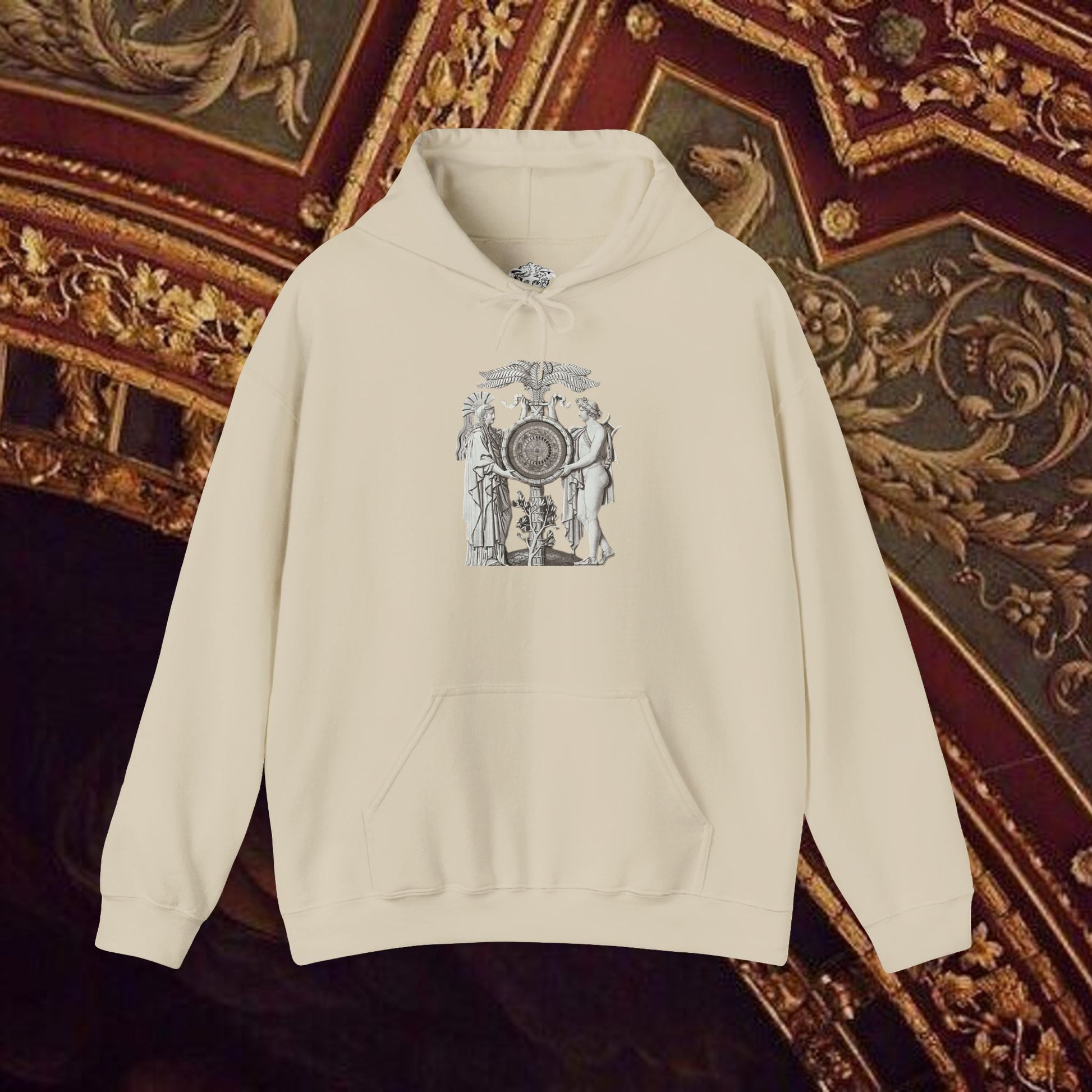 Astrological Vision Hoodie - Esoteric Mystical Graphic Hoodie -Front Version