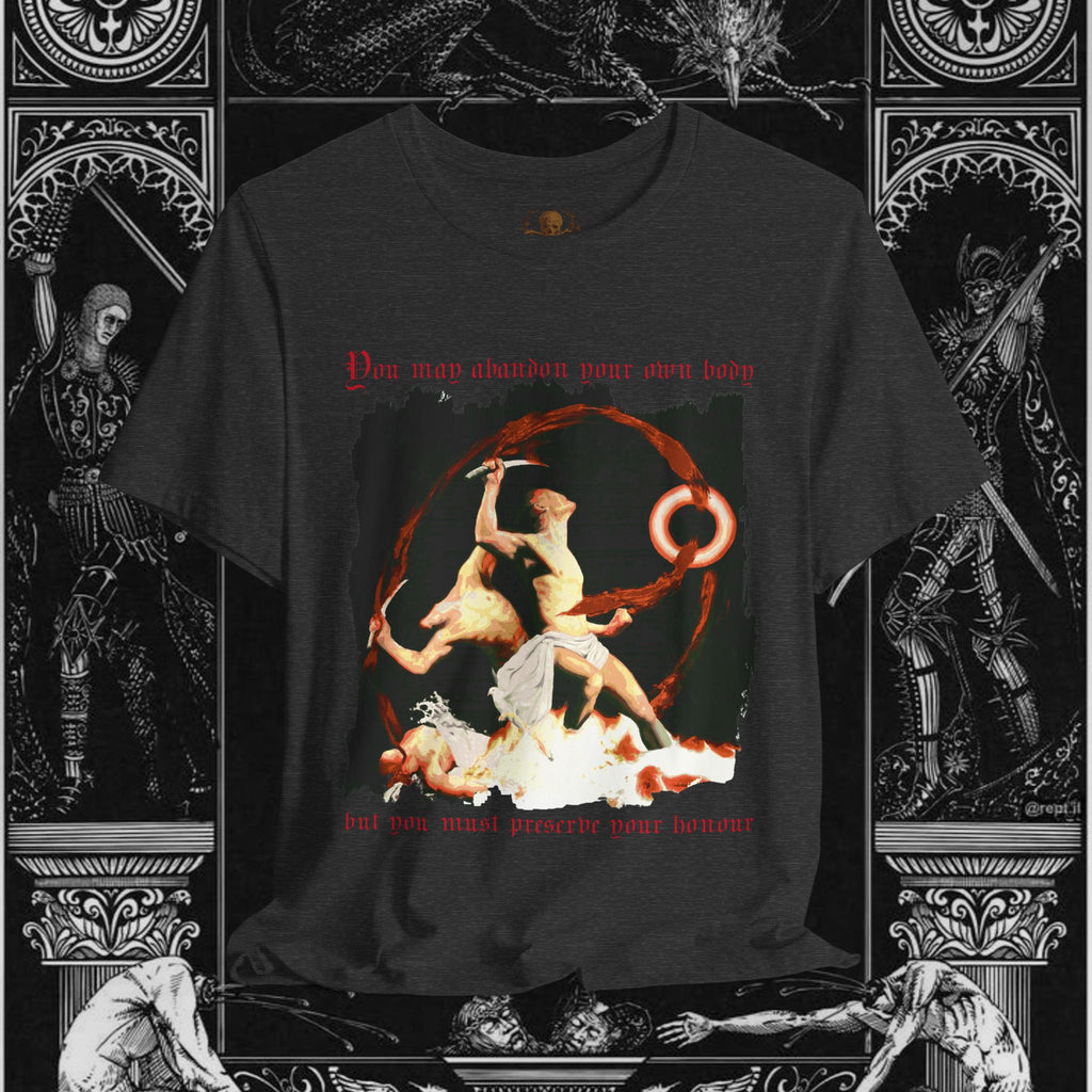 The Samurai's Vengeance Medieval Fantasy Graphic Shirt