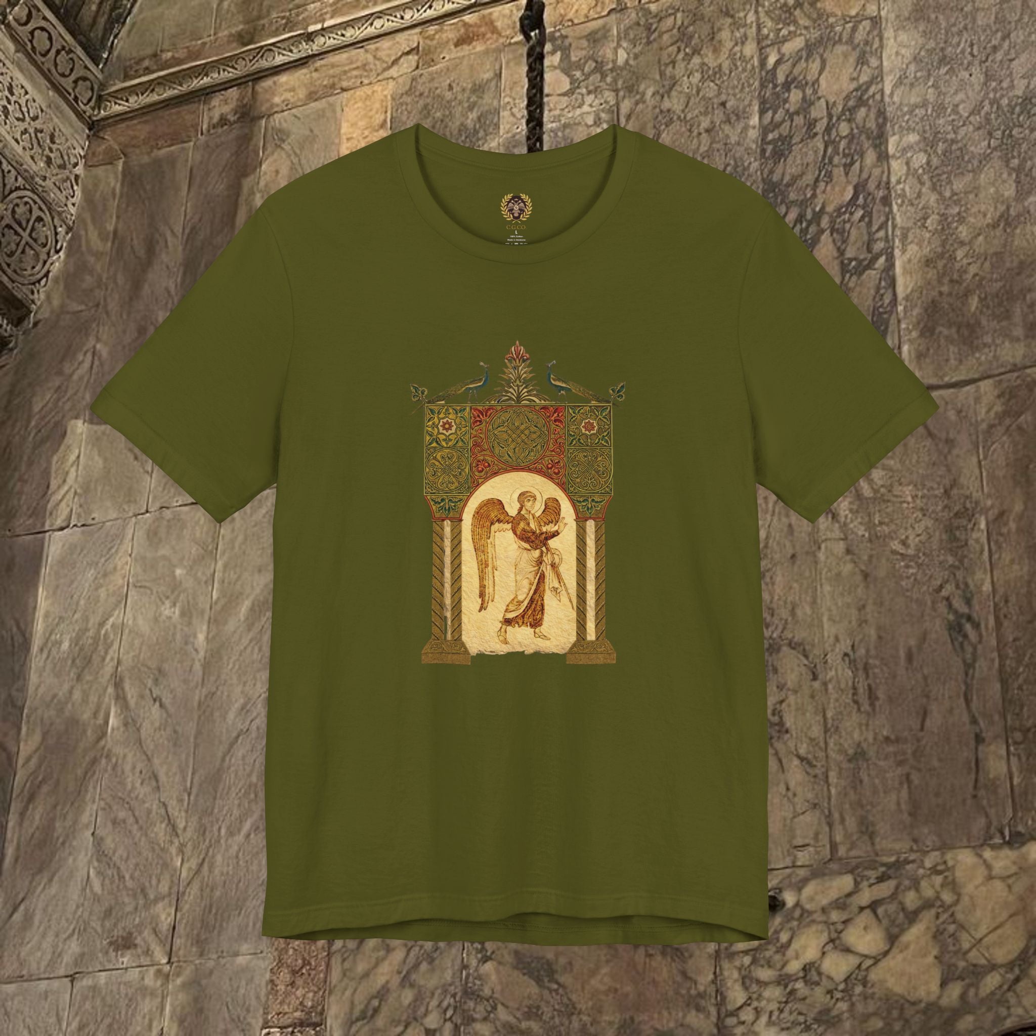 The Guardian's Icon Byzantine Inspired Medieval Inspired Graphic T-Shirt