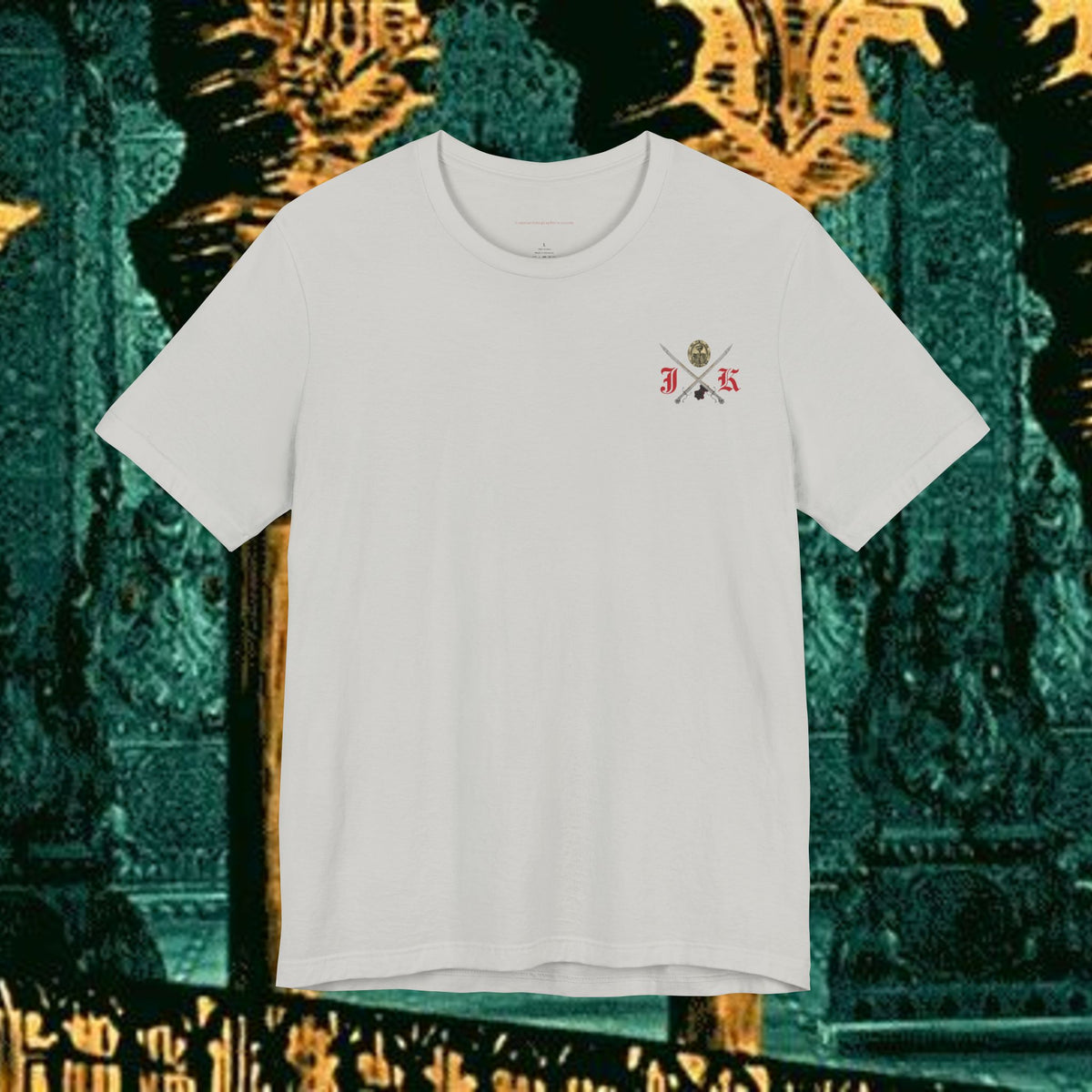 Mythic Vitalism, Sanguis Christianus Vetus Exploration and Adventure Inspired Graphic T Shirt Back Version