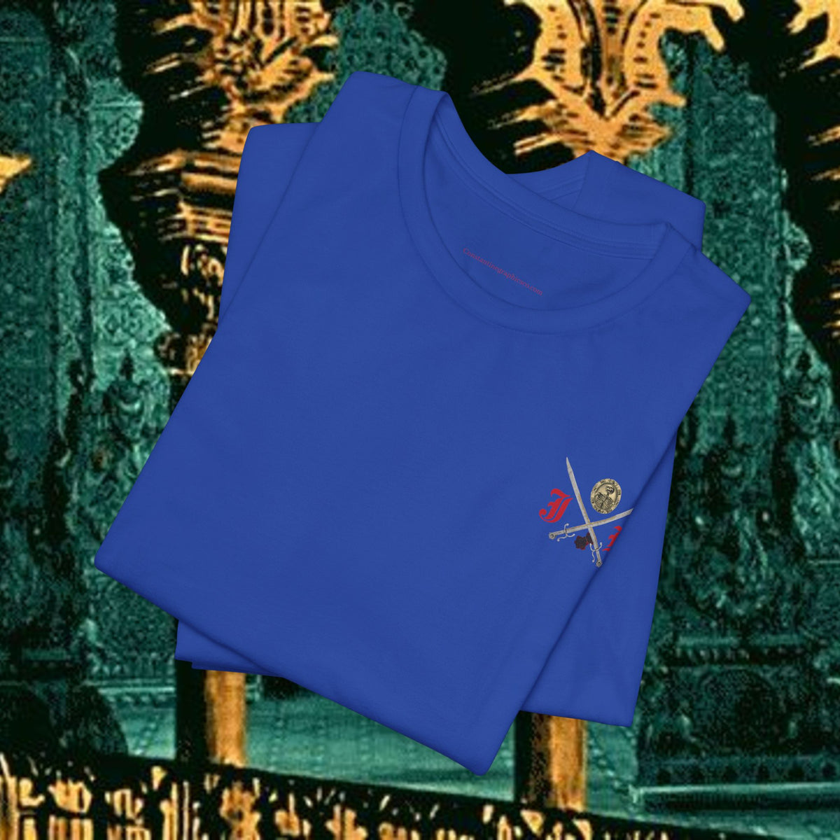 Mythic Vitalism, Sanguis Christianus Vetus Exploration and Adventure Inspired Graphic T Shirt Back Version