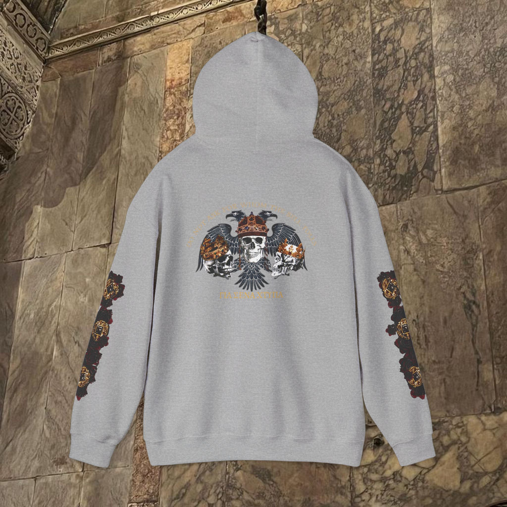 The Kings Fate Byzantine Inspired Graphic Hoodie Back Version