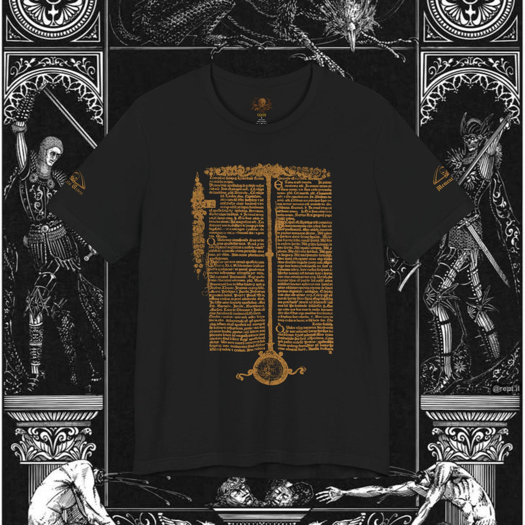 The Circle of Life Medieval Fantasy Inspired Graphic Shirt