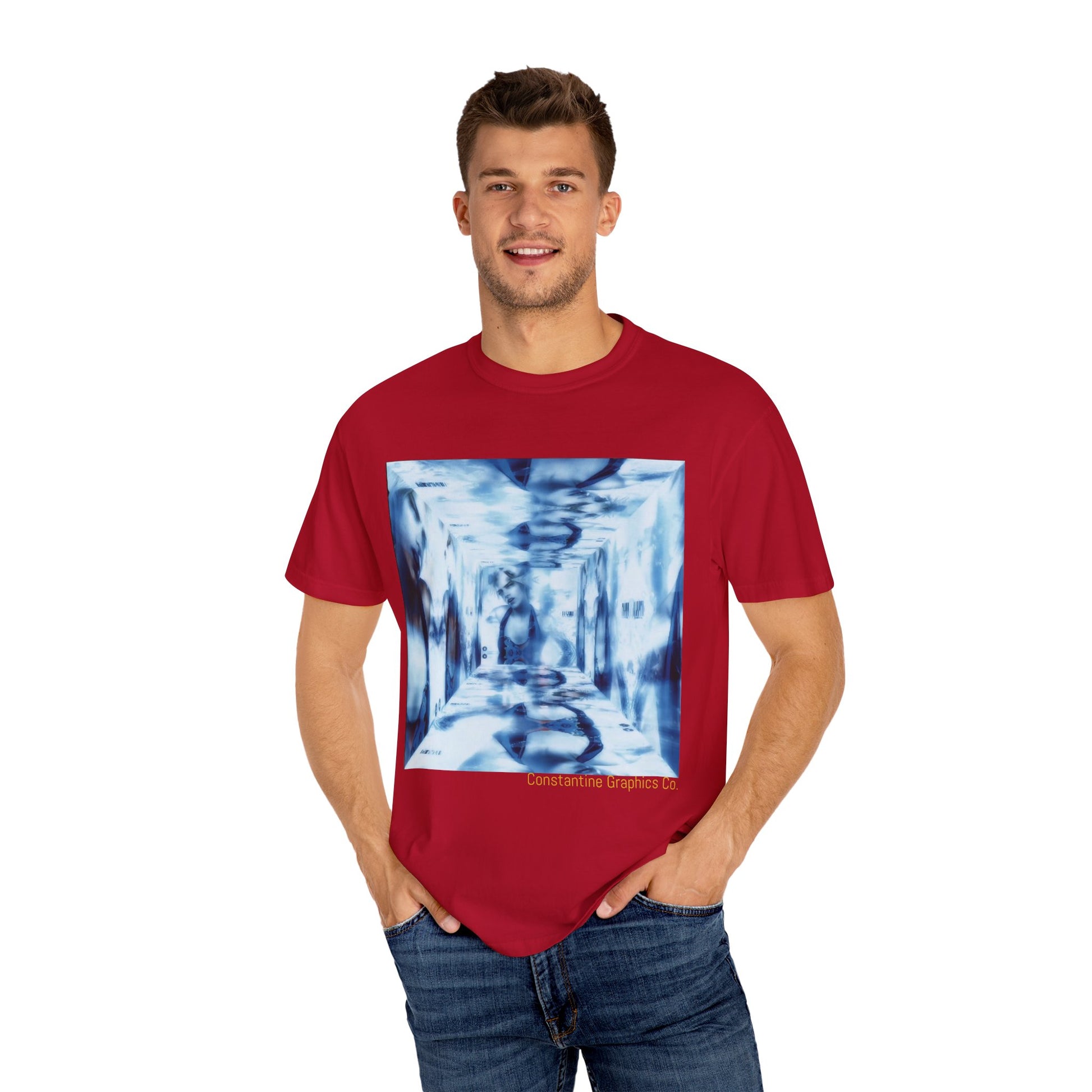 Enter the CyberVerse Graphic Y2k T shirt