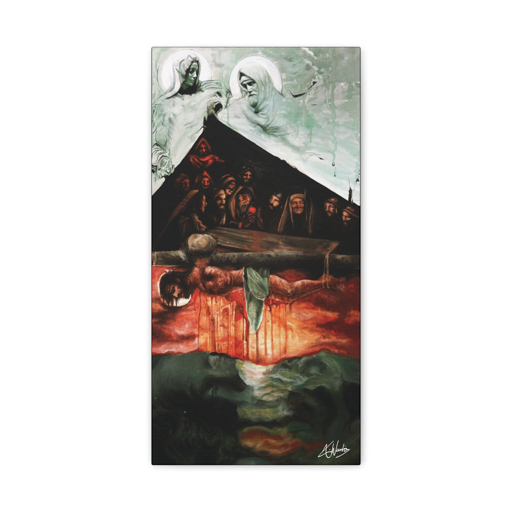 Divine Justice Medieval Fantasy Canvas
