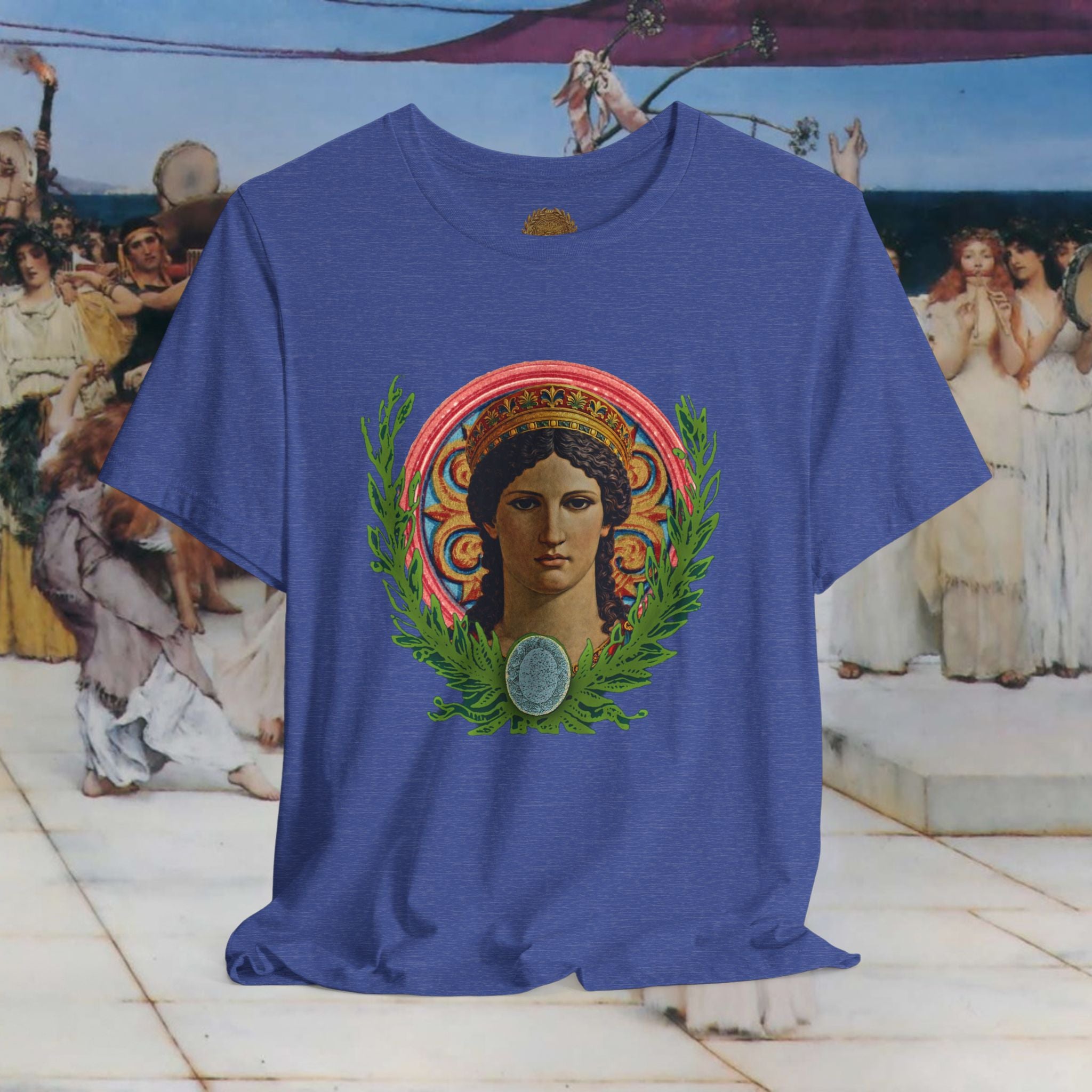 Hera's Wondering – Greek Goddess Coloured Diadem T-Shirt