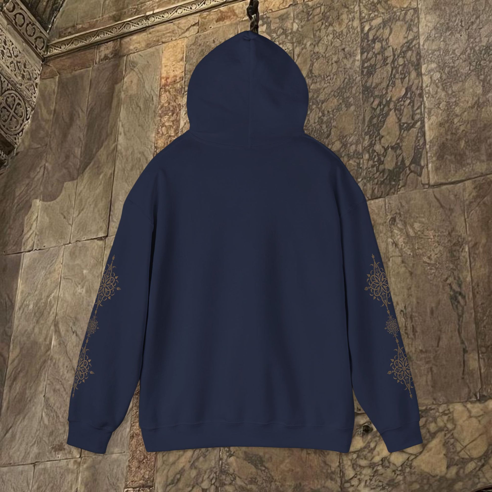 Byzantine Icon Art Hoodie - Divine Sacred Figure