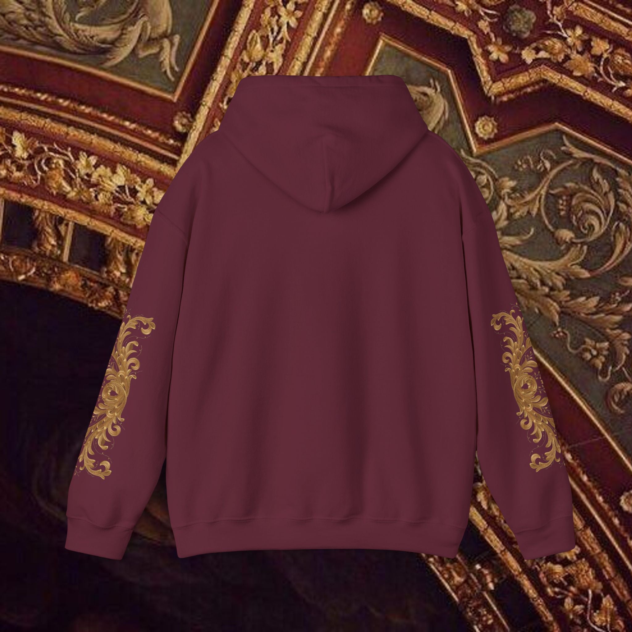 Medusa's Gaze Classical Mythology Inspired Unisex Heavy Blend Hooded Graphic Sweatshirt