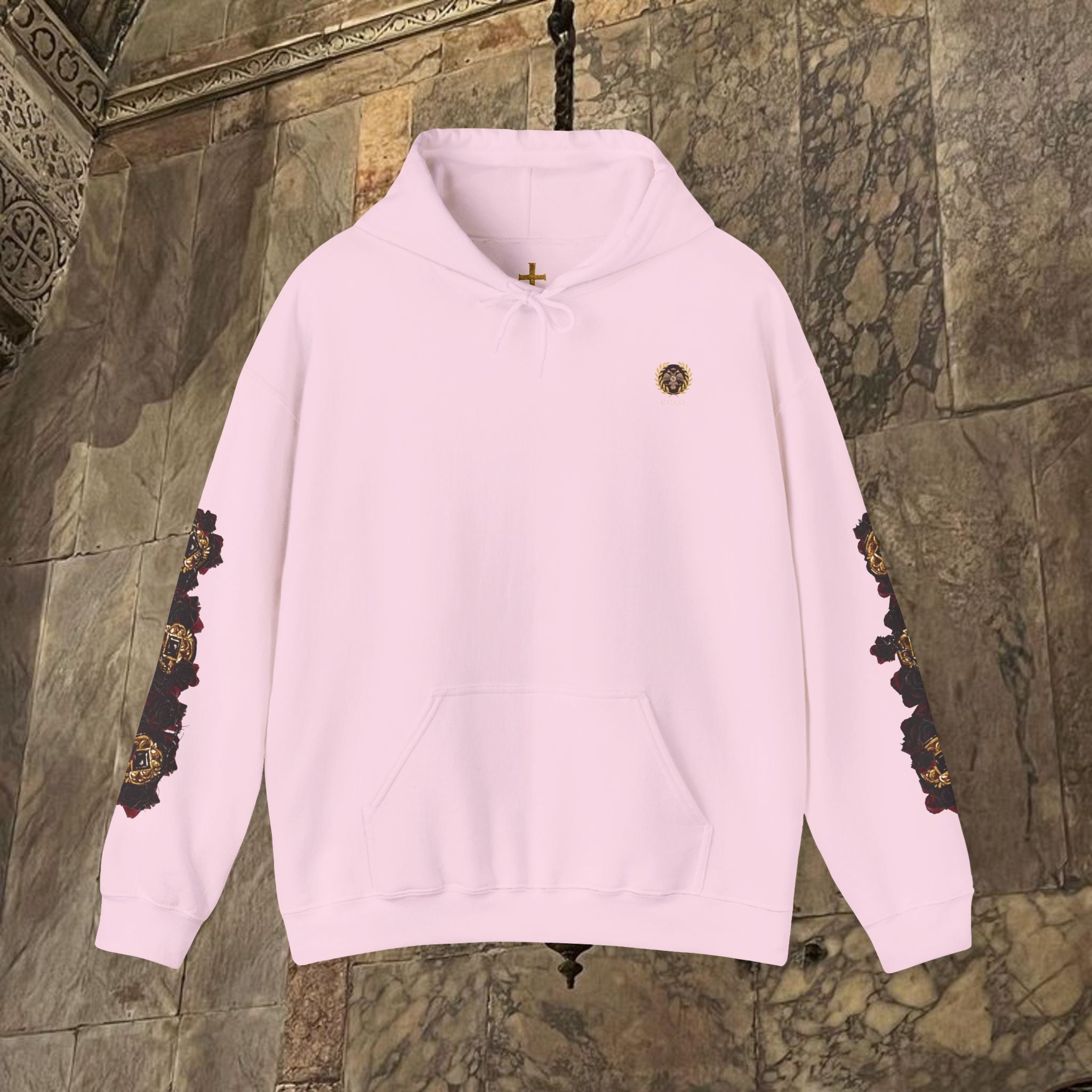 The Kings Fate Byzantine Inspired Graphic Hoodie Back Version