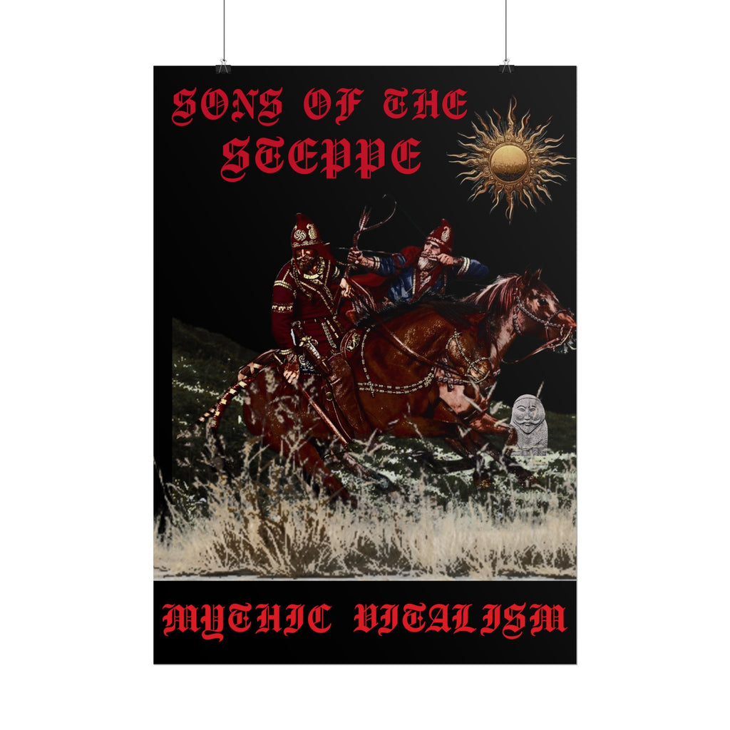 Sons of the Steppe Early Medieval Ancient Rolled Posters