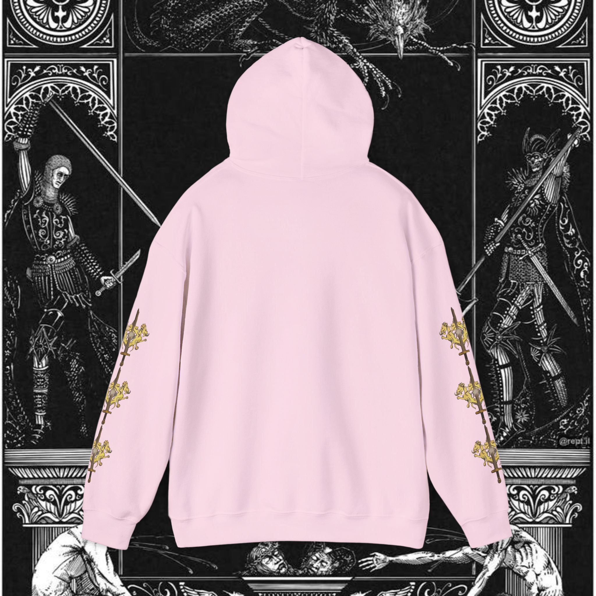 The King's Destiny Medieval Fantasy Graphic Hoodie
