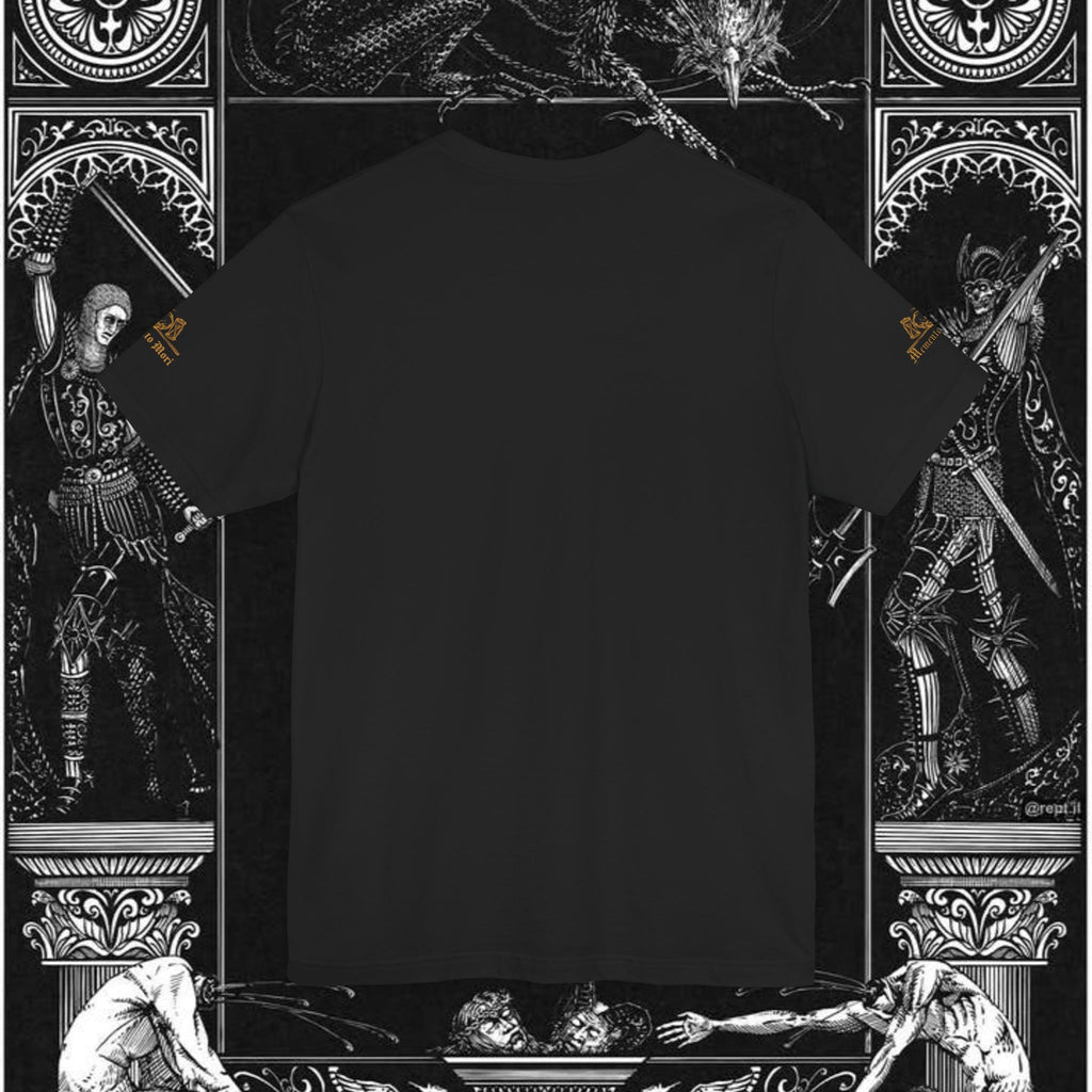 The Circle of Life Medieval Fantasy Inspired Graphic Shirt