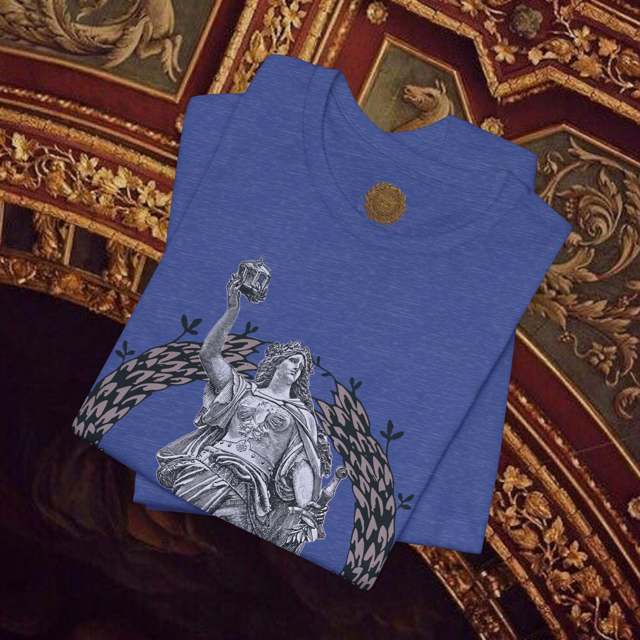 Goddess Victory Neo-Classical Inspired Graphic T-Shirt