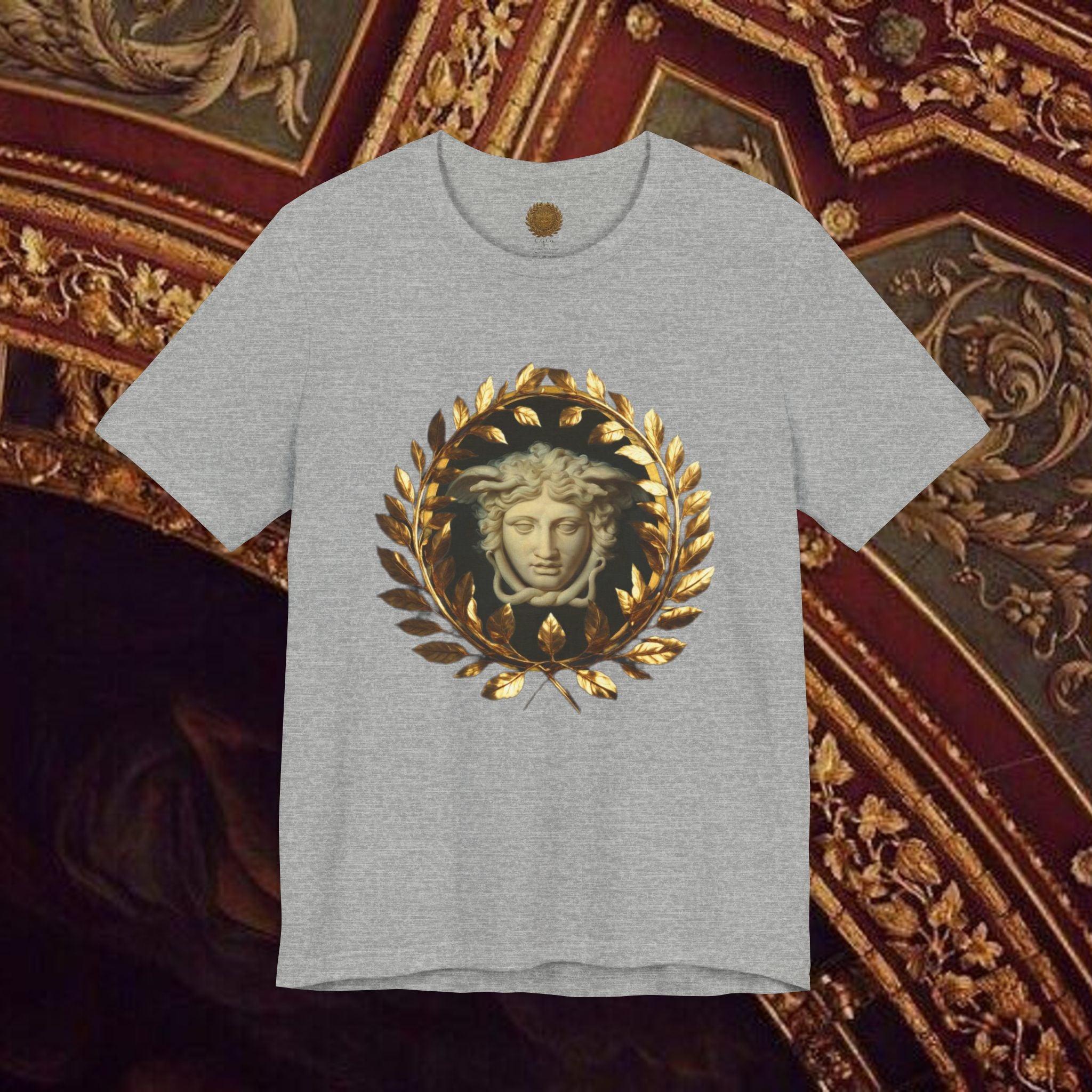Medusa's Gaze Classical Inspired Mythology Unisex Jersey Short Sleeve Graphic Tee