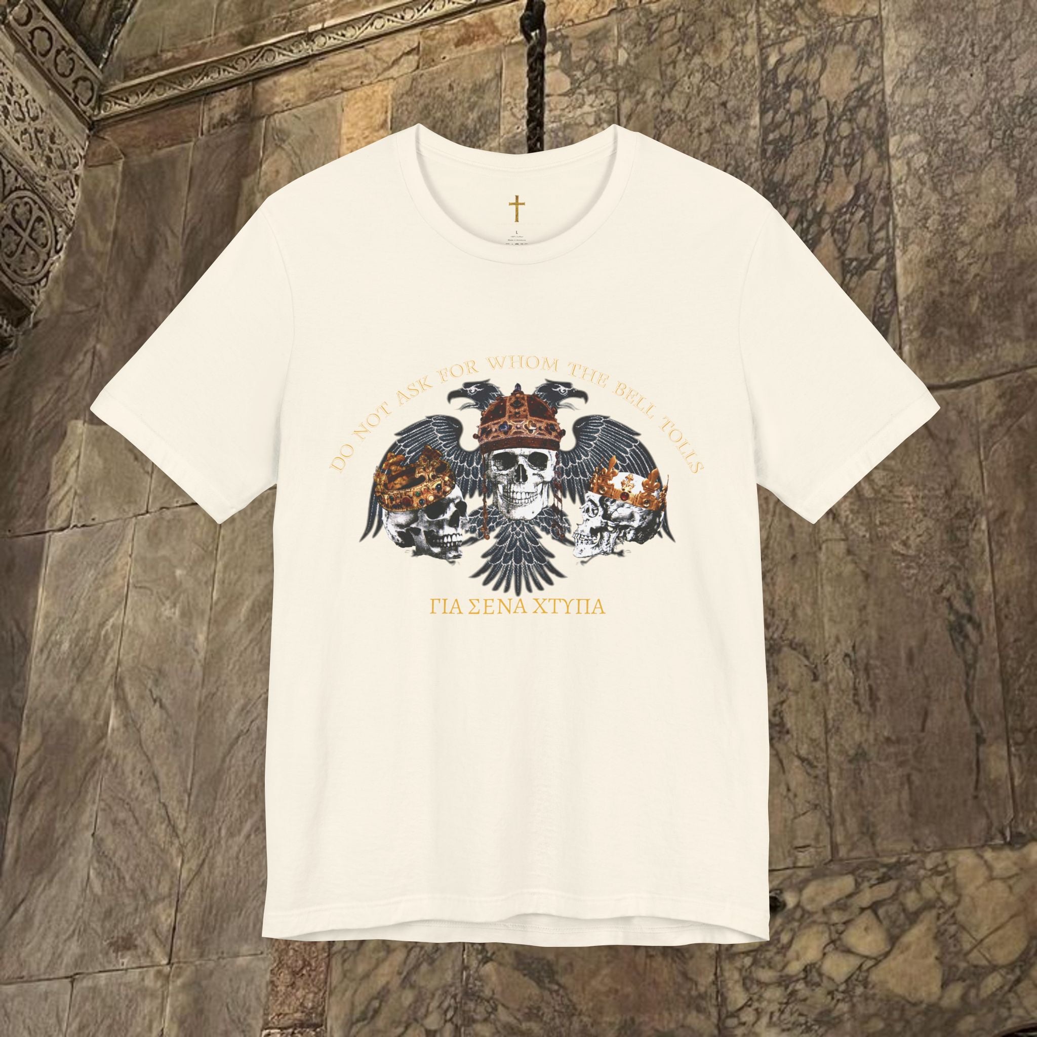 The Kings Fate Byzantine Inspired Cotton Graphic T-shirt