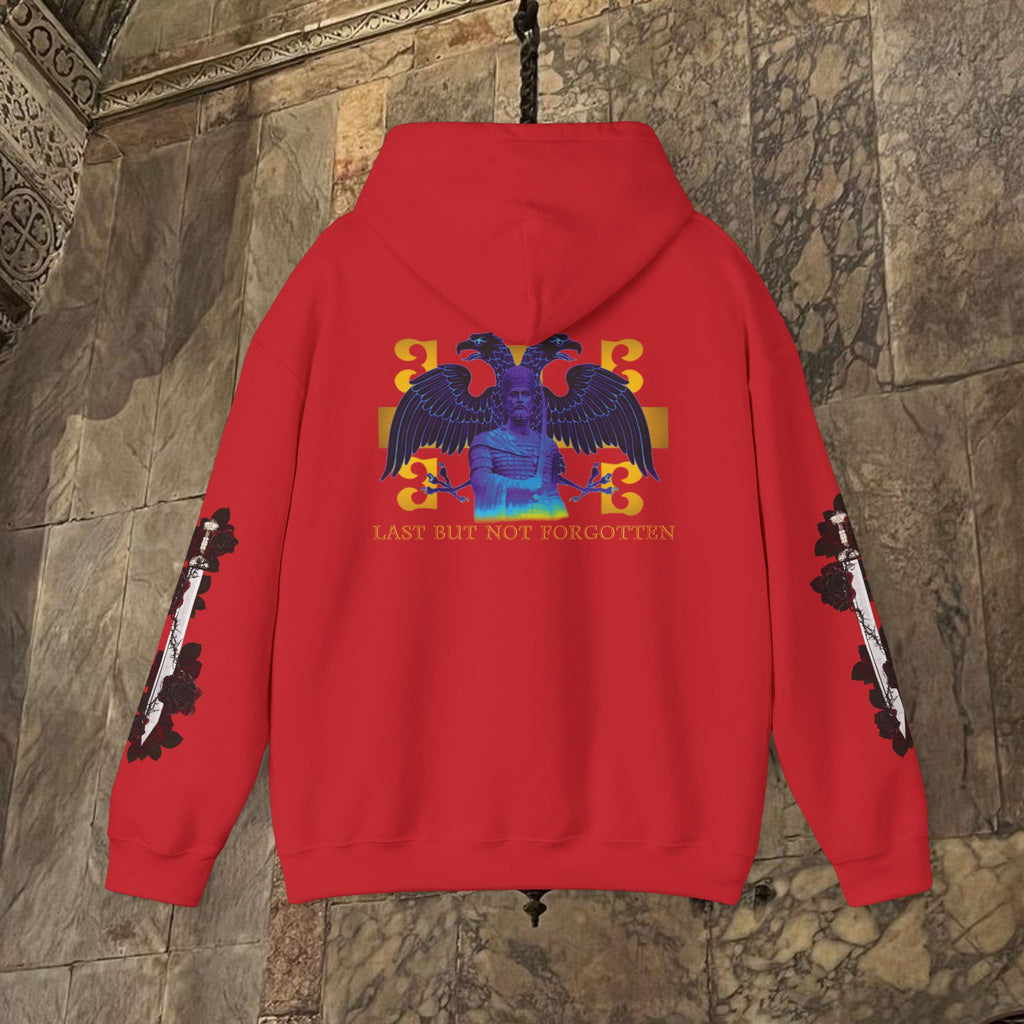 The Last Great Emperor Byzantine Inspired Graphic Hoodie Back Version