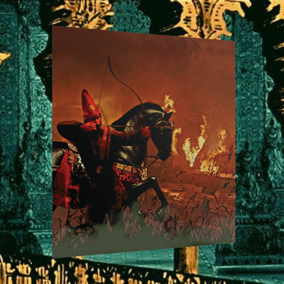 Sons of the Steppe: The Warrior's Conquest Early Medieval Inspired Fine Art Print