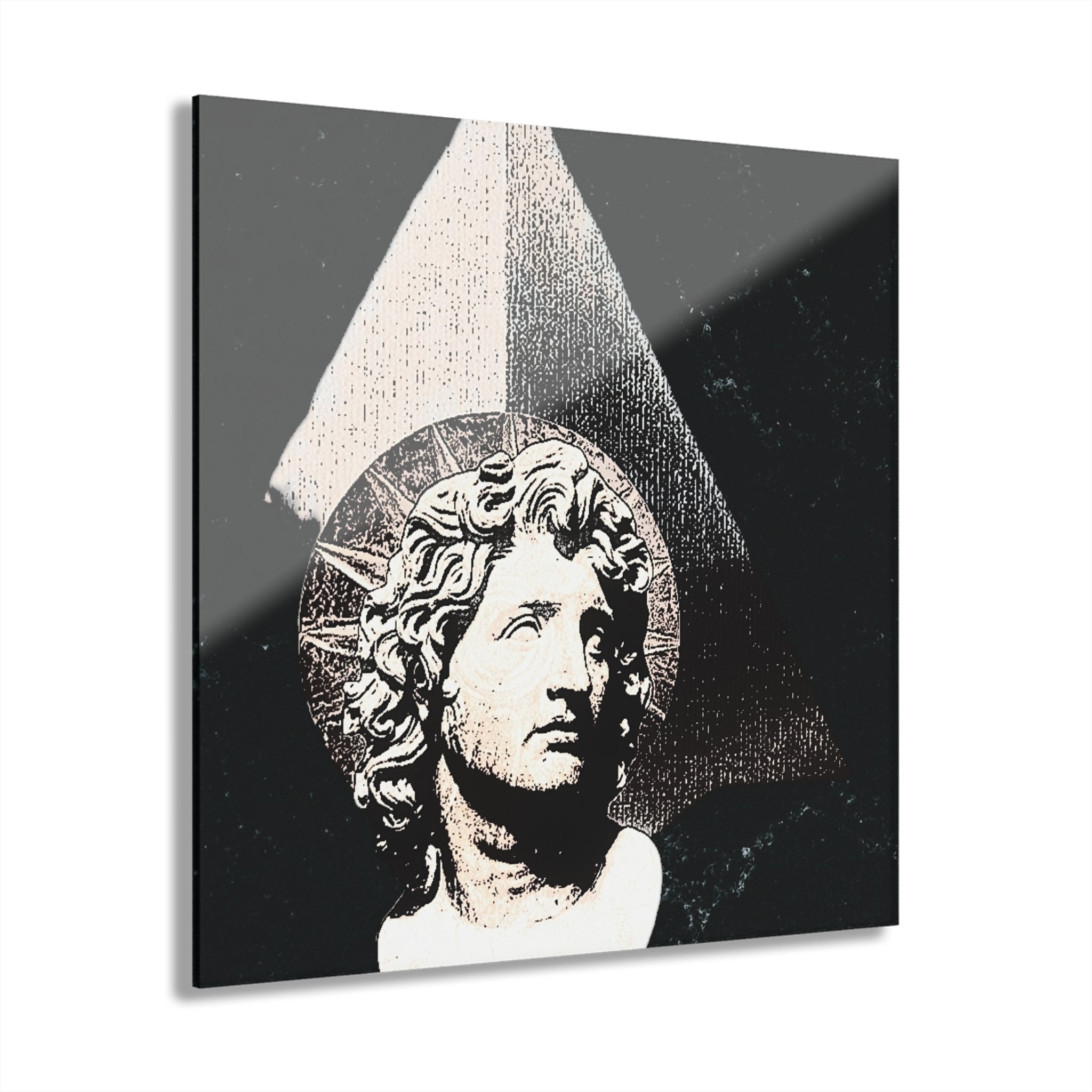 Alexander The Great In Egypt Pyramid Acrylic Print