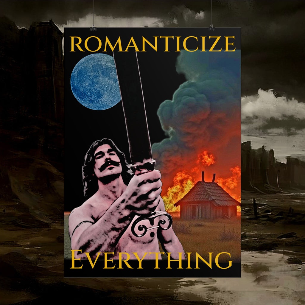 The Barbarian's Mirror Early Medieval Ancient Rolled Posters