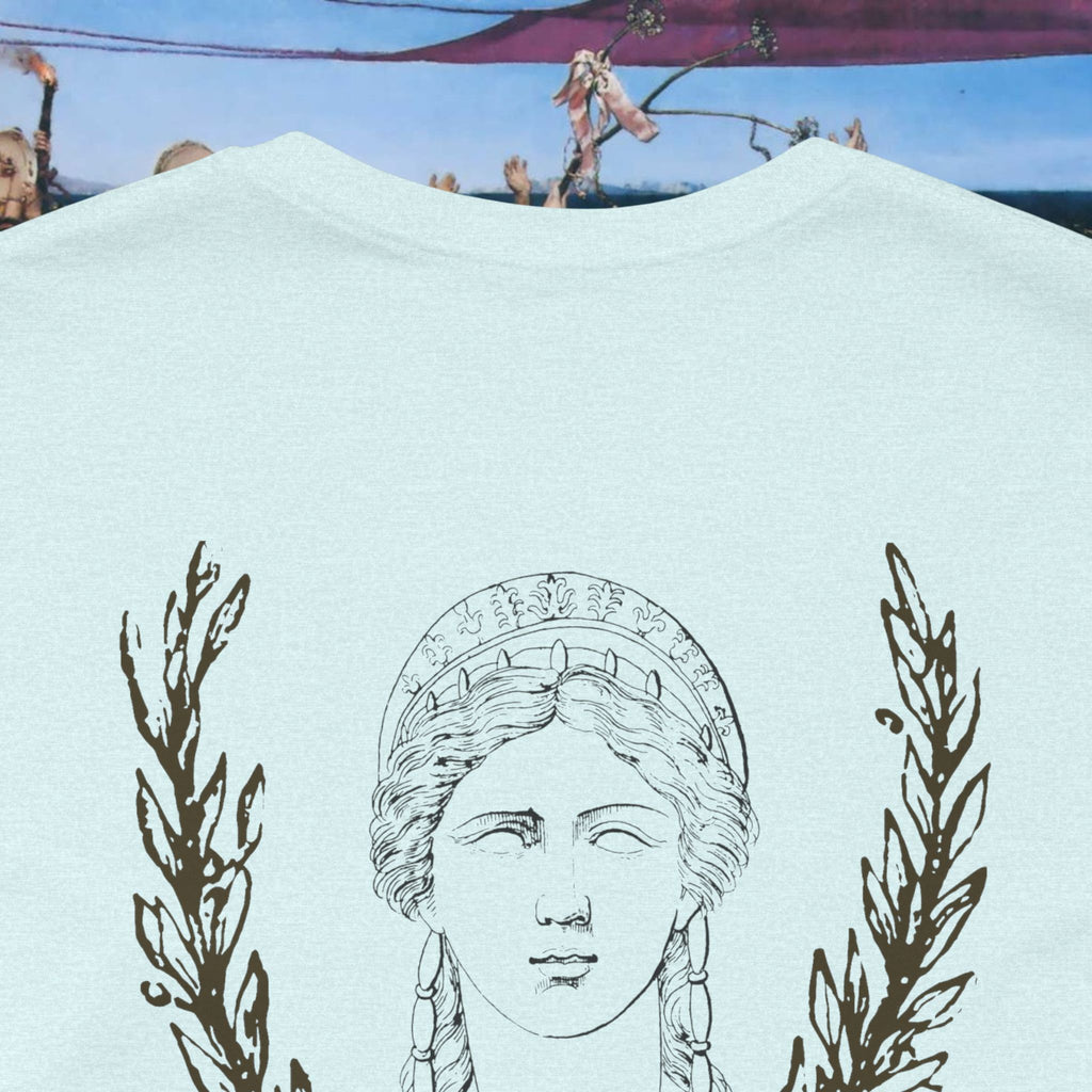 Hera's Wondering Greek Goddess Ornate Diadem T-Shirt