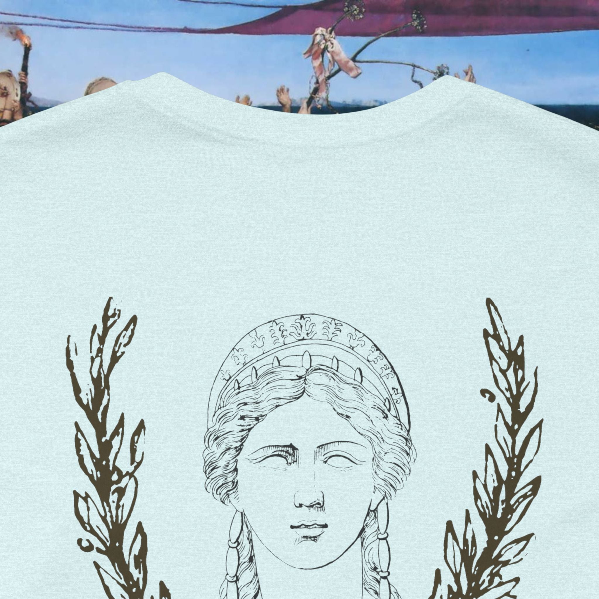 Hera's Wondering Greek Goddess Ornate Diadem T-Shirt