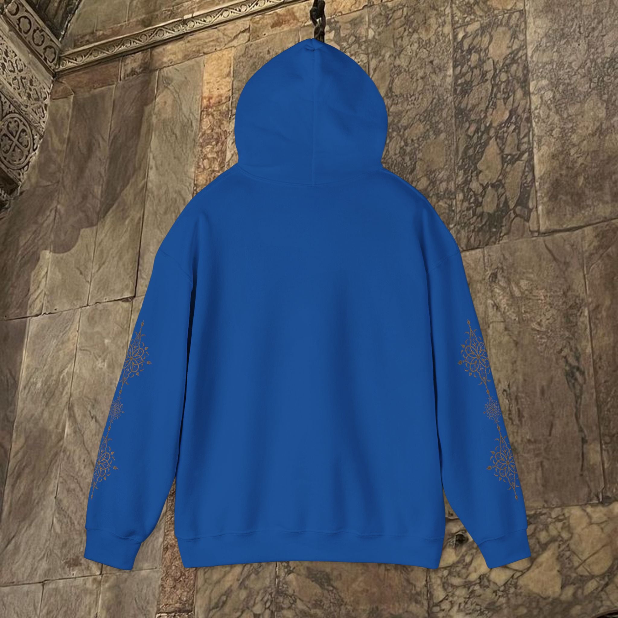 Byzantine Icon Art Hoodie - Divine Sacred Figure