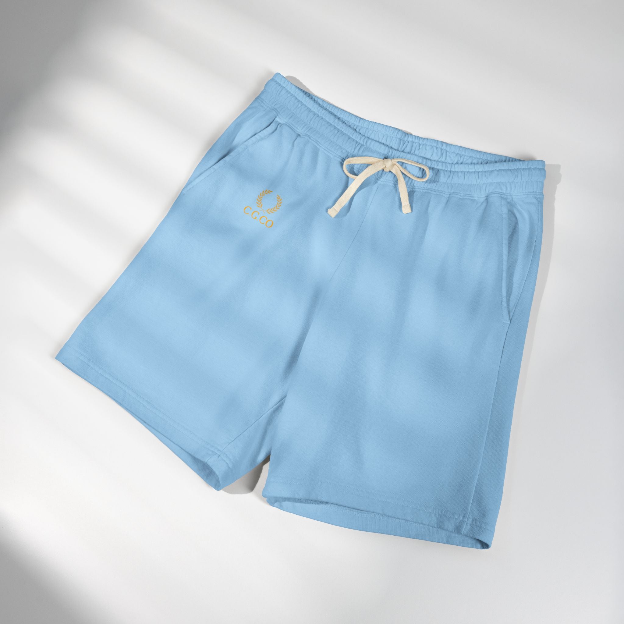 Mediterranean Coast Cotton Shorts