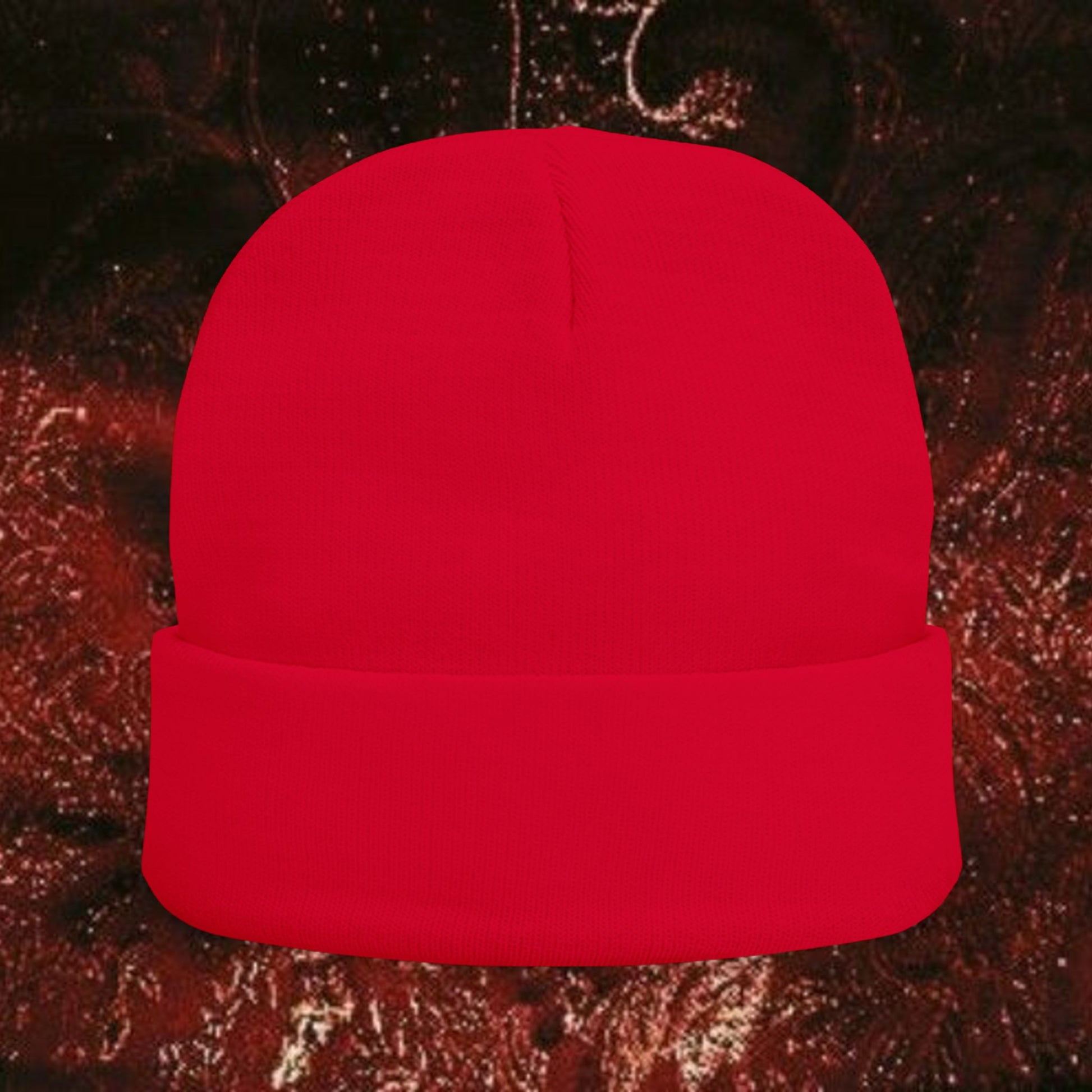 Medusa Wrath Embroidered Knit Beanie