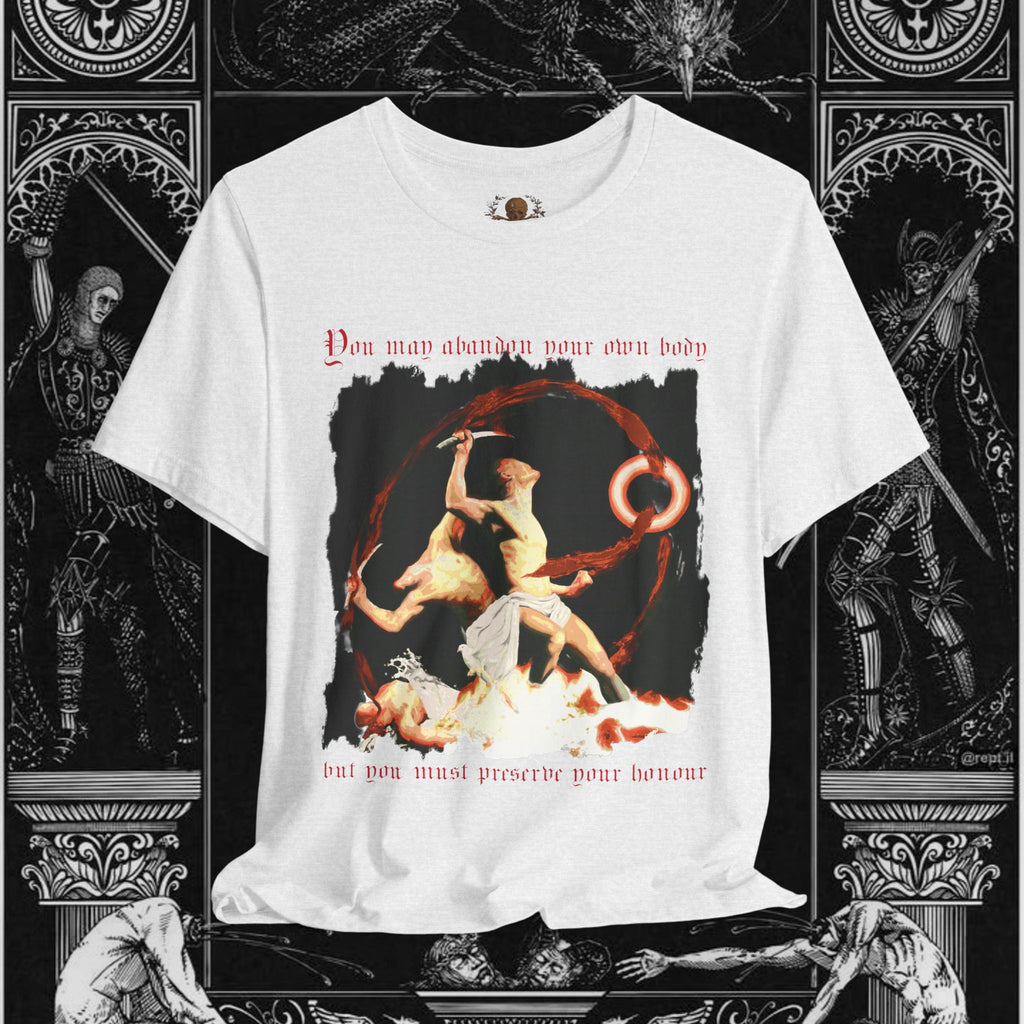 The Samurai's Vengeance Medieval Fantasy Graphic Shirt
