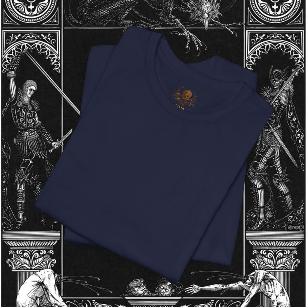The Circle of Life Medieval Fantasy Inspired Graphic Shirt