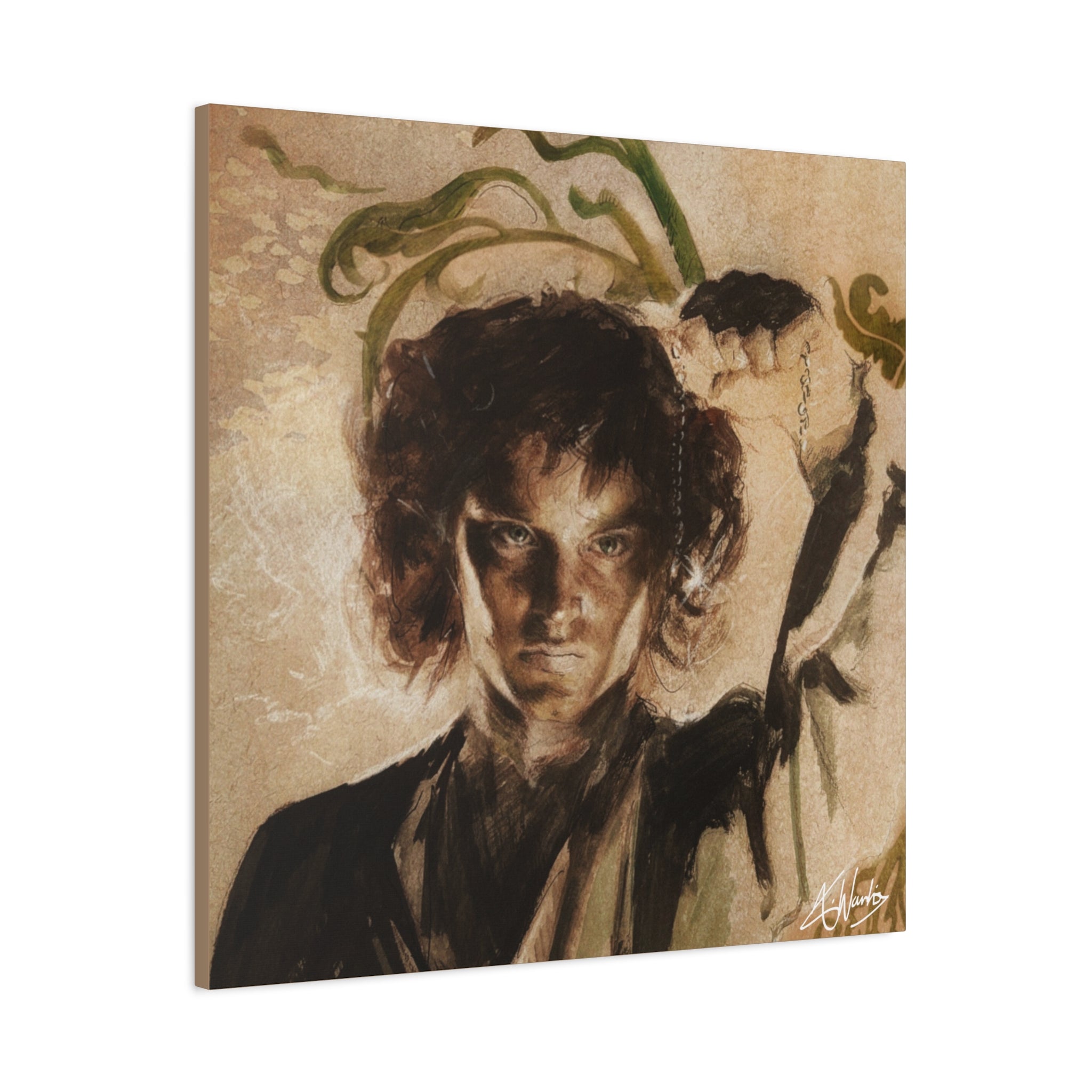 The Last Temptation Medieval Fantasy Canvas