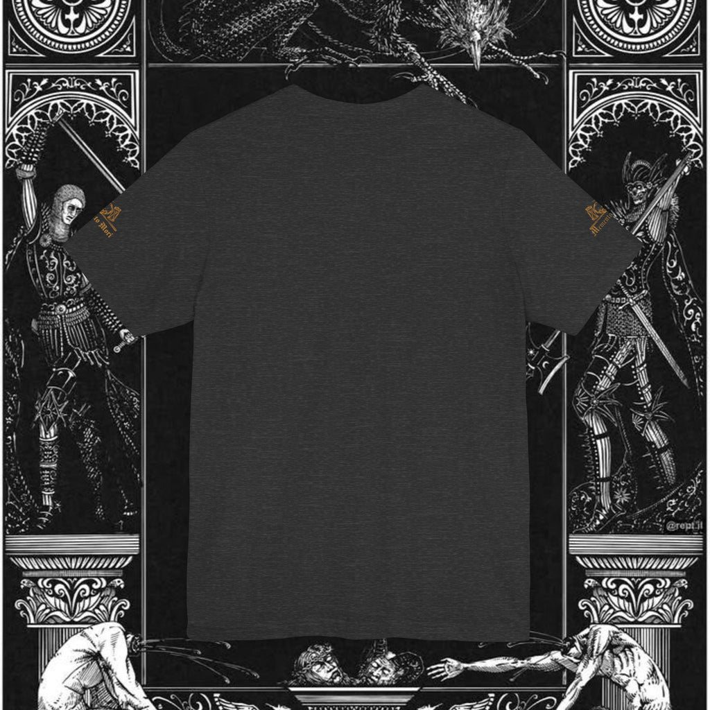 The Circle of Life Medieval Fantasy Inspired Graphic Shirt