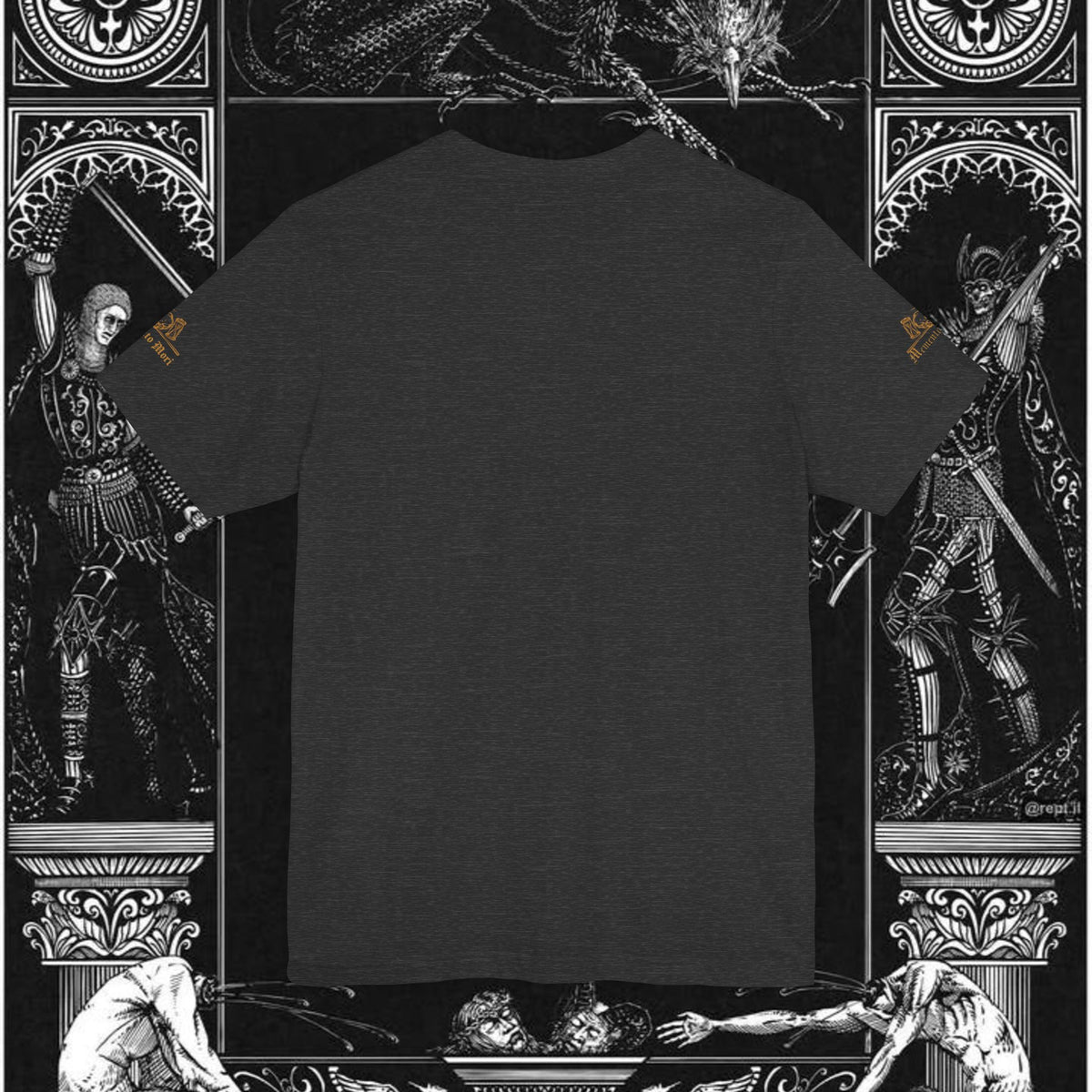 The Circle of Life Medieval Fantasy Inspired Graphic Shirt