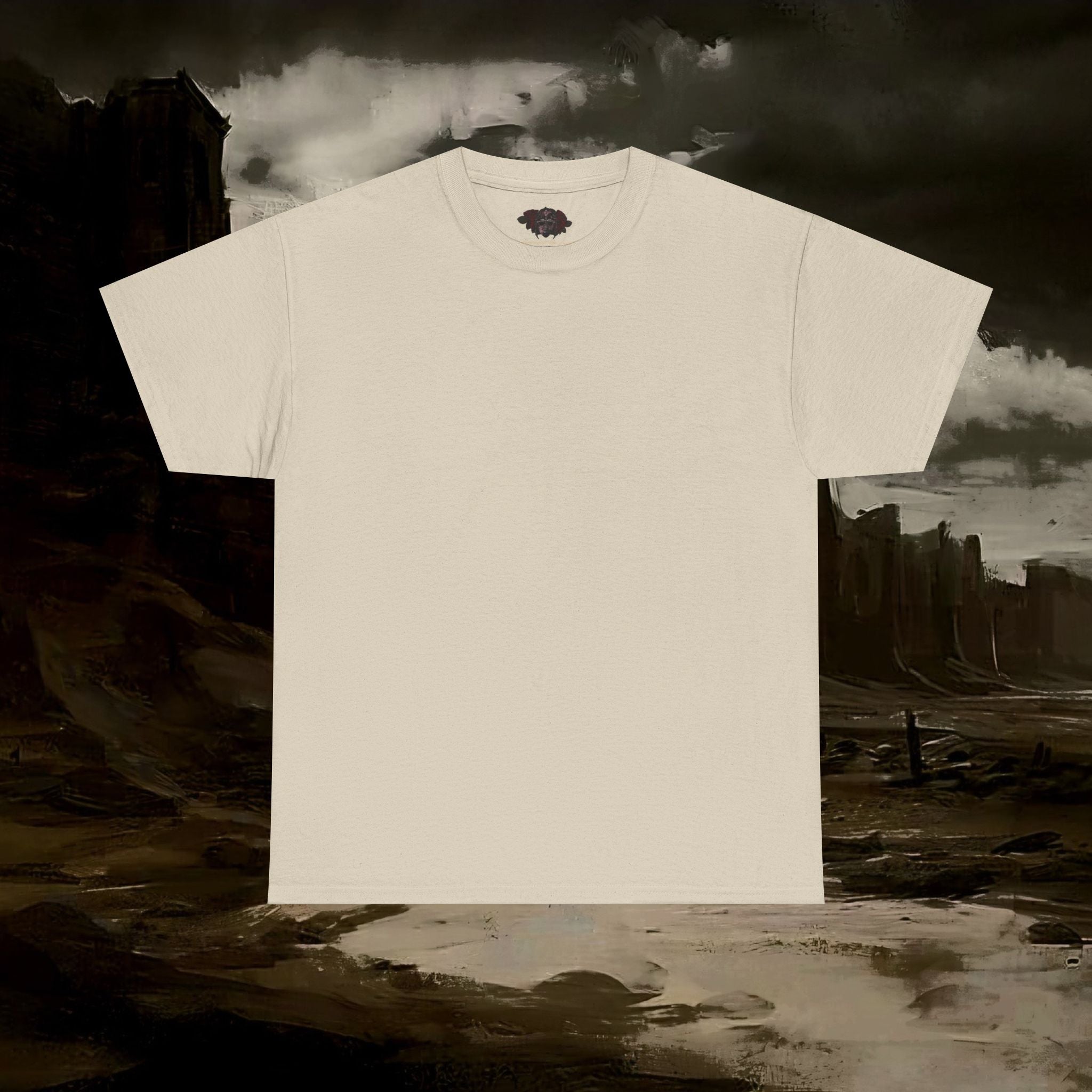 The Barbarian's Fate Medieval Fantasy Inspired Graphic T-Shirt Back Version