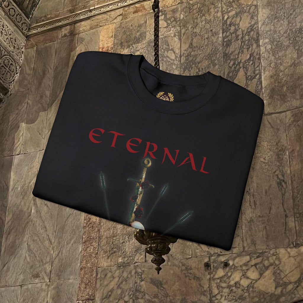 Eternal Glory of the Last Battle Crewneck Graphic Sweatshirt