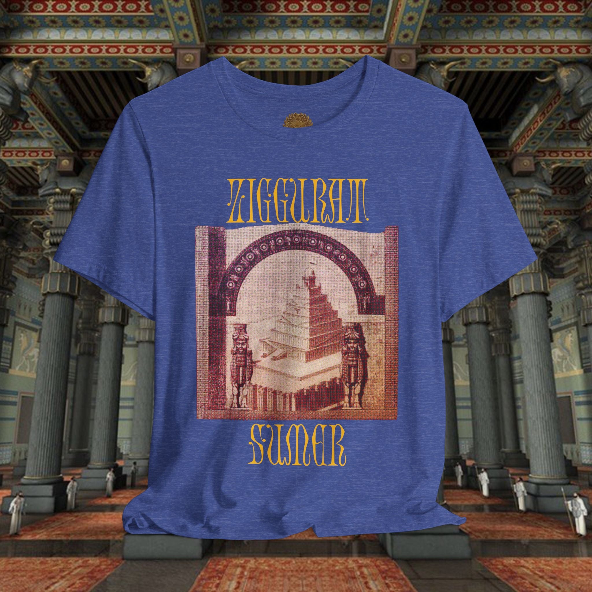 Ziggurat Sumer Mesopotamian Graphic T-Shirt