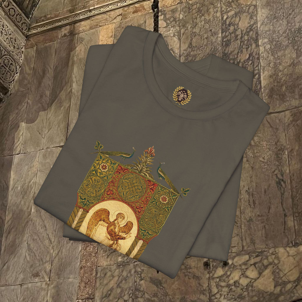 The Guardian's Icon Byzantine Inspired Medieval Inspired Graphic T-Shirt