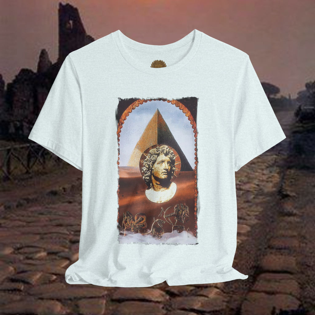 Alexander the Great In Egypt Pyramid Graphic T Shirt