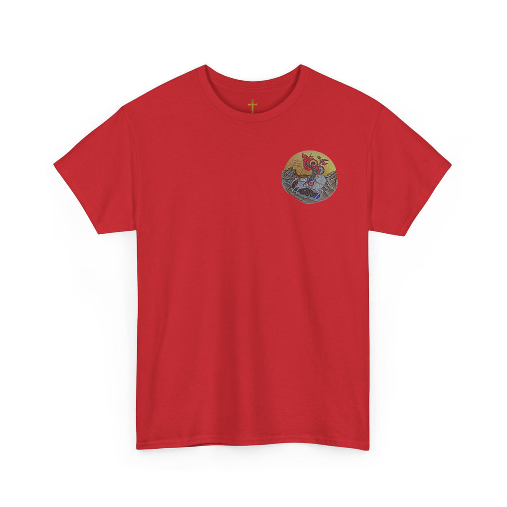 George the Dragon Slayer Graphic T-Shirt, Unisex Heavy Cotton Shirt