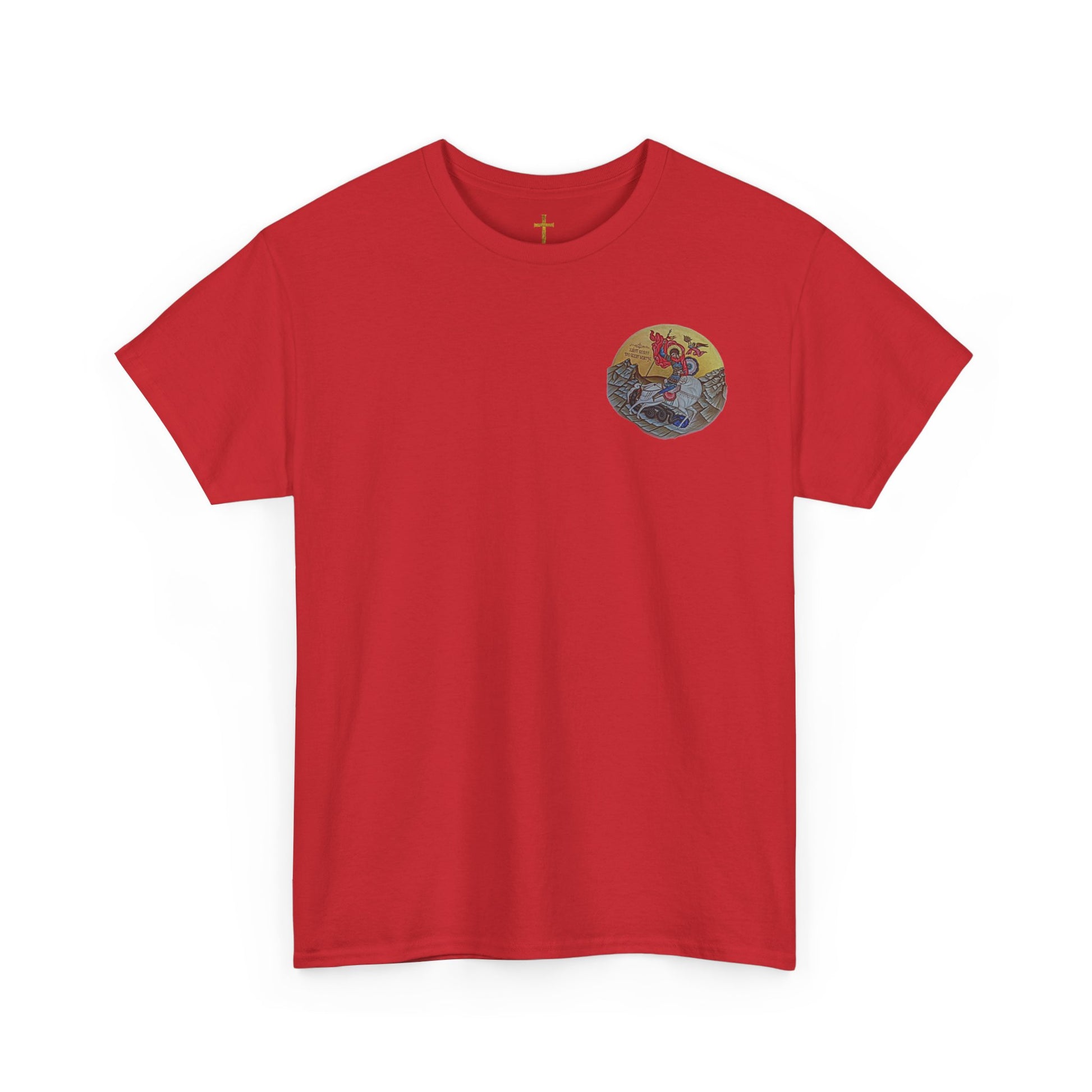 George the Dragon Slayer Graphic T-Shirt, Unisex Heavy Cotton Shirt