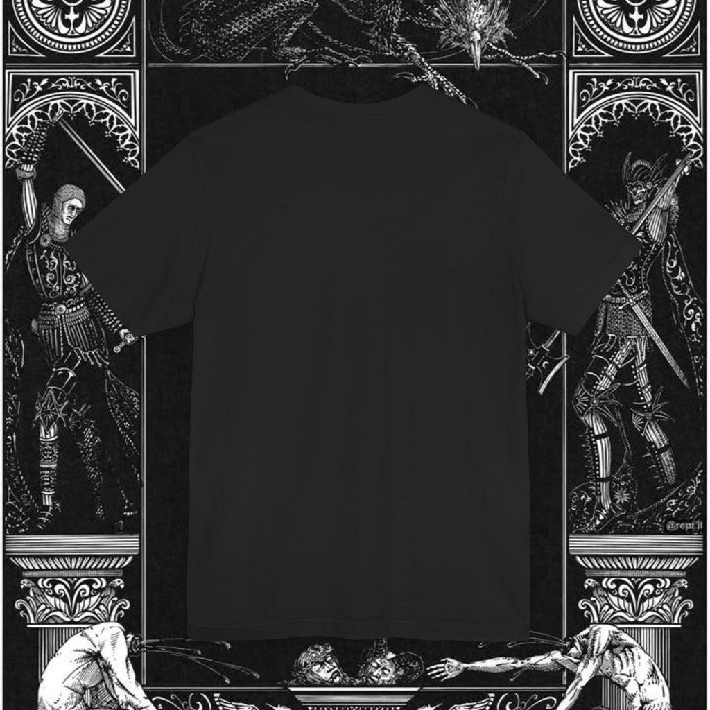 Man's Memento Medieval Fantasy Graphic T Shirt