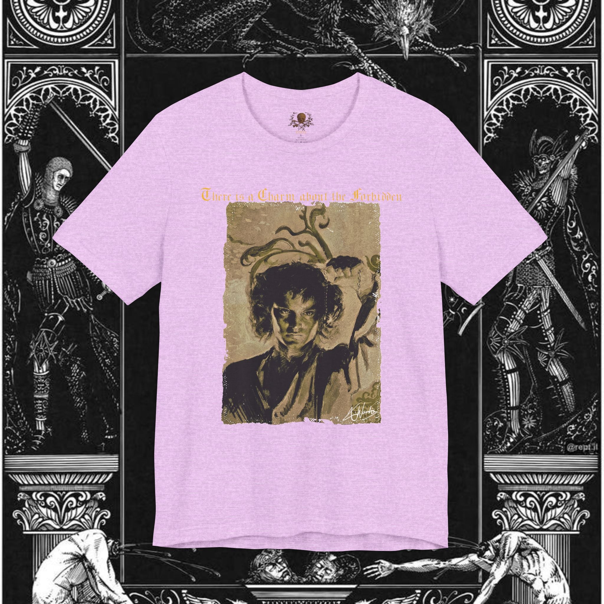 The Last Temptation Medieval Fantasy Graphic Shirt