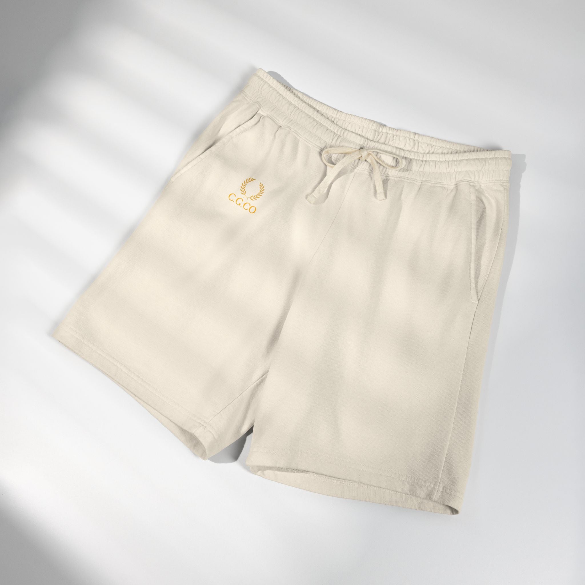 Mediterranean Coast Cotton Shorts