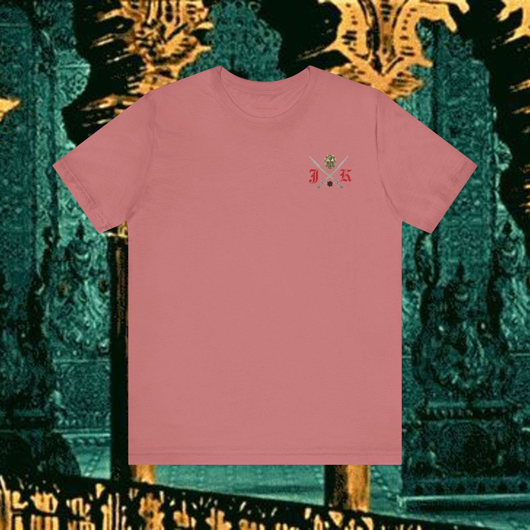 Sons of the Steppe Mythical Medieval Inspired Graphic T Shirt Back Version