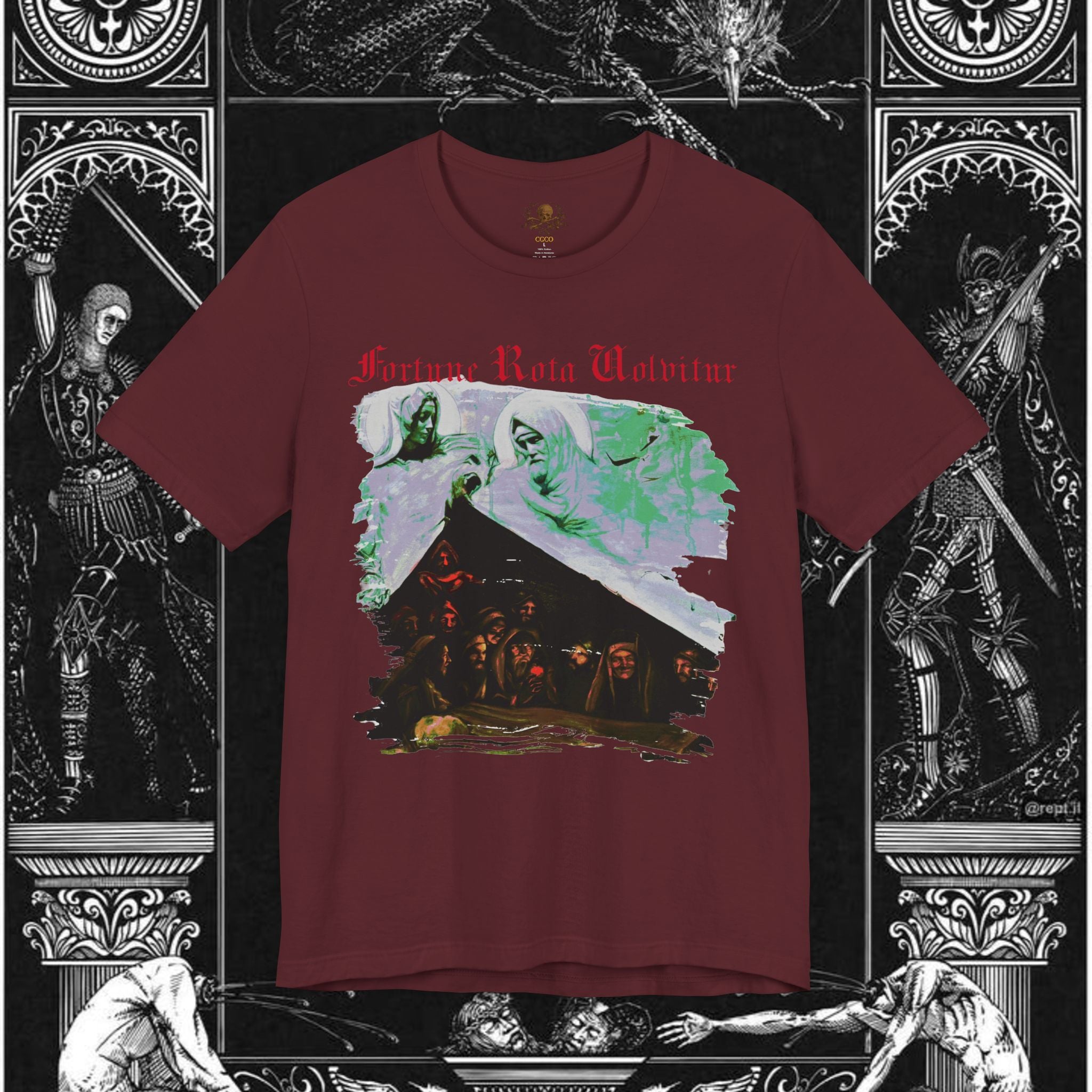 Divine Justice Medieval Fantasy Graphic T-Shirt