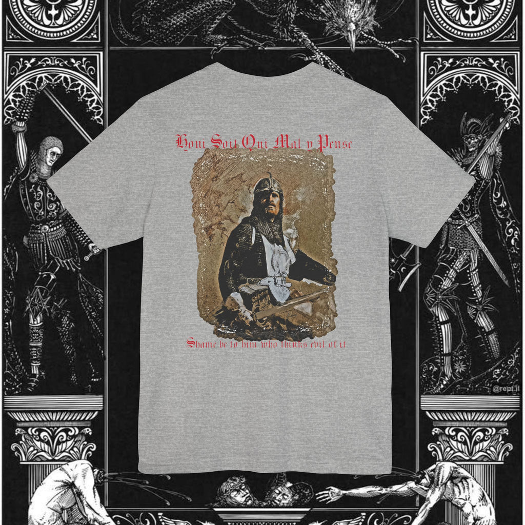 The Knight's Rest Medieval Fantasy Graphic T-Shirt