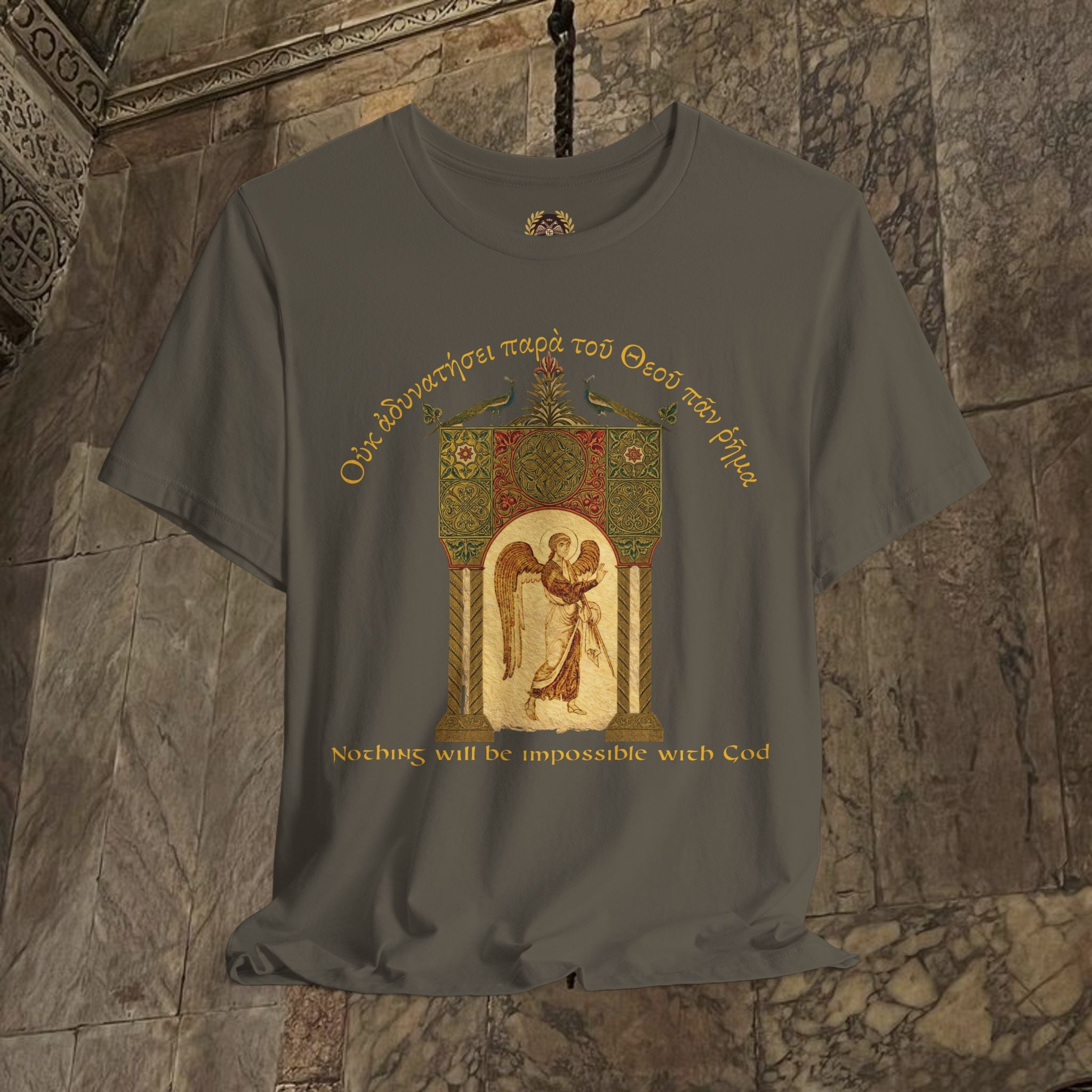 The Guardian's Icon Byzantine Inspired Medieval Inspired Graphic T-Shirt